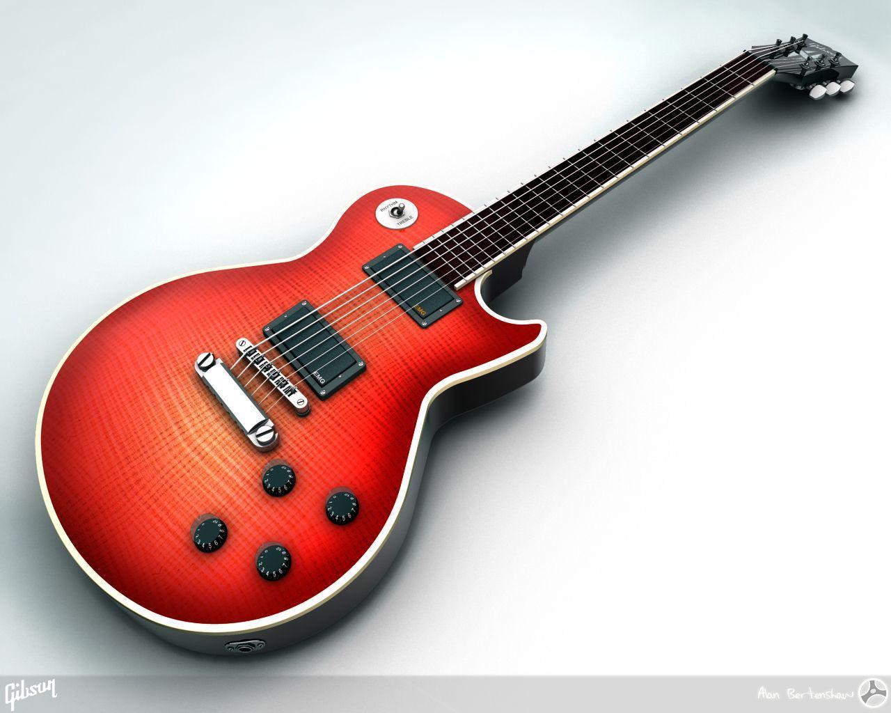 Gibson les paul wallpaper. Wallpaper Wide HD