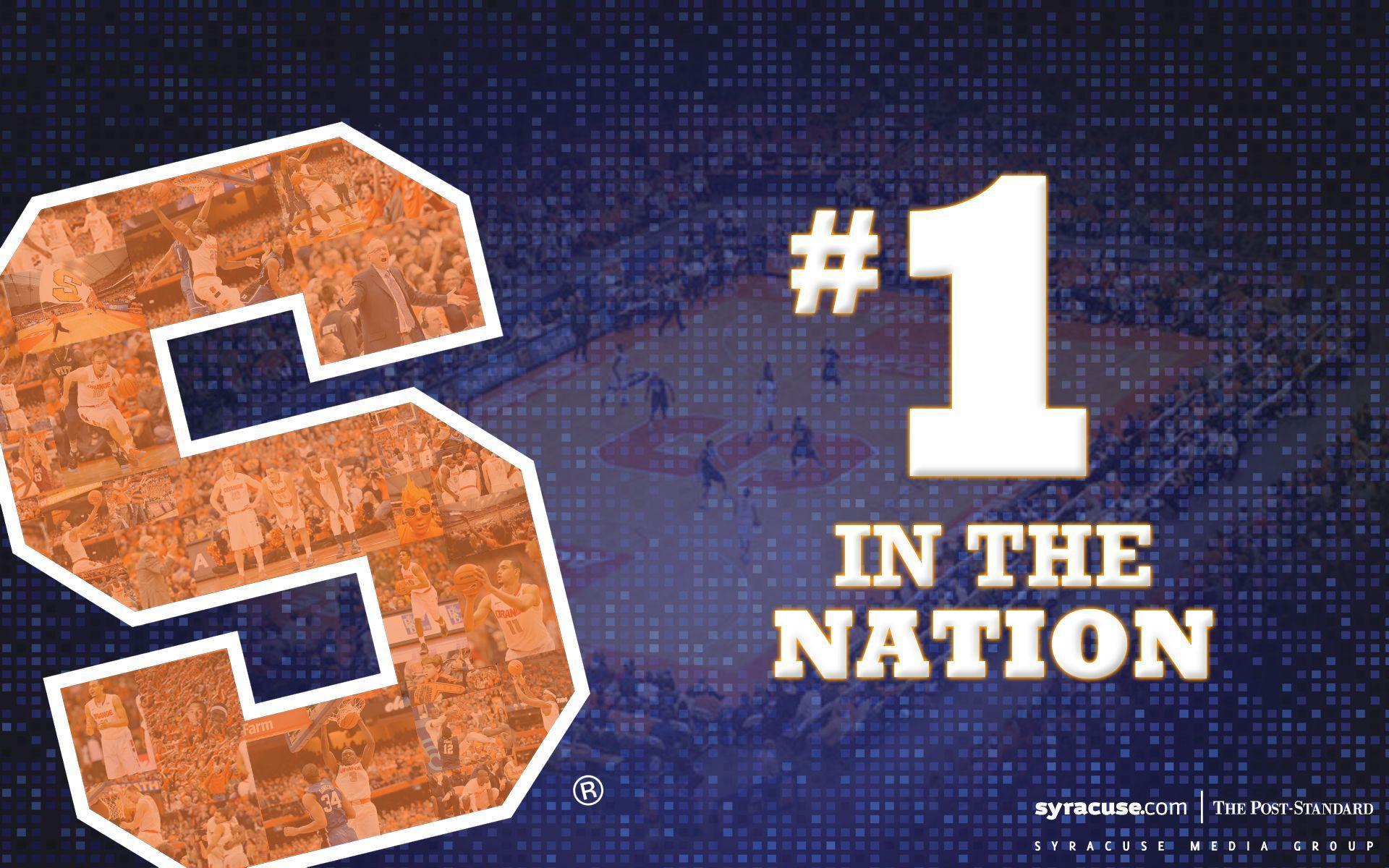Syracuse basketball wallpaper: Celebrate SU's No. 1 ranking