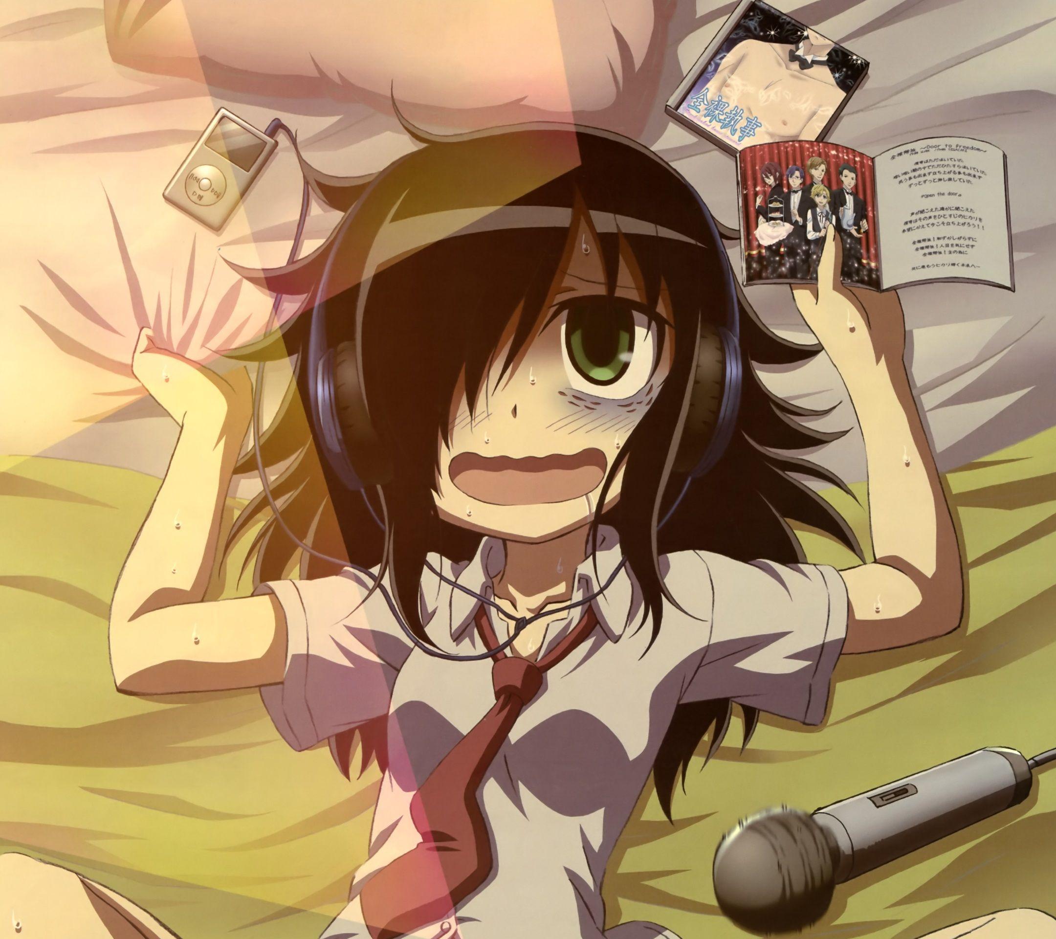 Watamotetomoko watamote cool anime bad bone HD wallpaper  Peakpx