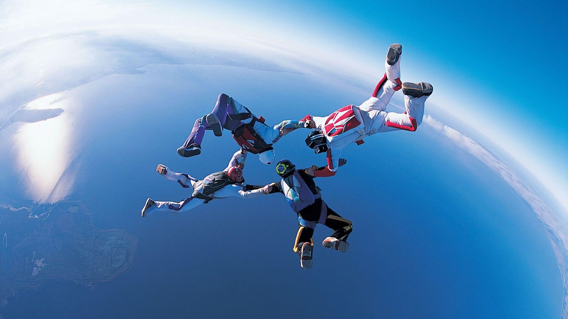 Amazing Extreme Sports Sky Diving Wallpaper #Amazing #Diving