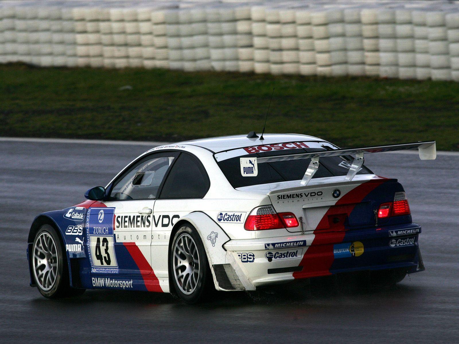 BMW m3 GTR e46 2001