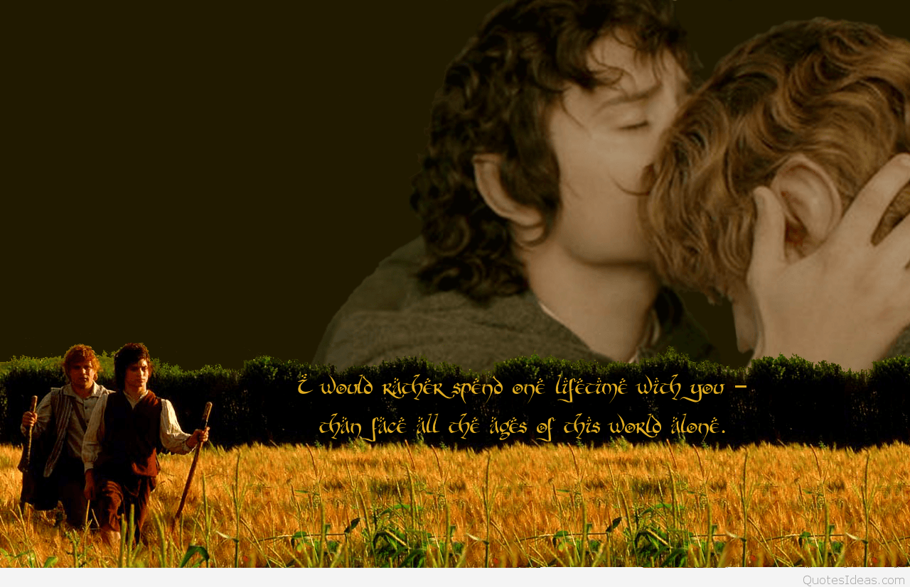 Best Frodo LOTR Quotes, Sayings image and wallpaper