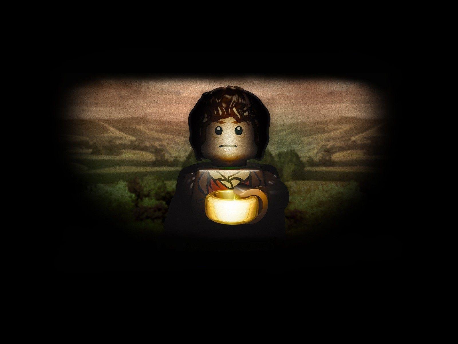 The Lord Of The Rings, LEGO, Frodo Baggins Wallpaper HD / Desktop
