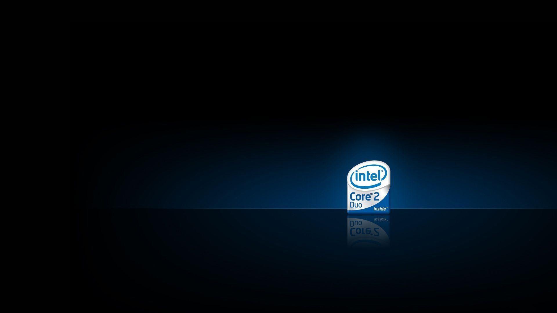 Intel Processor Core 2 Duo Logo Desktop Wallpaper