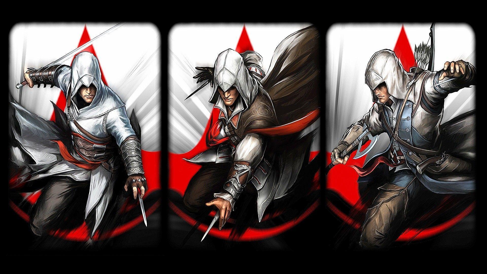 assassin, Assassins Creed, Altair, assassins, Ezio Auditore