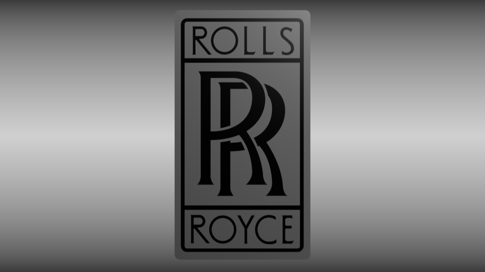 Rolls Royce logo free 3D Model OBJ BLEND MTL