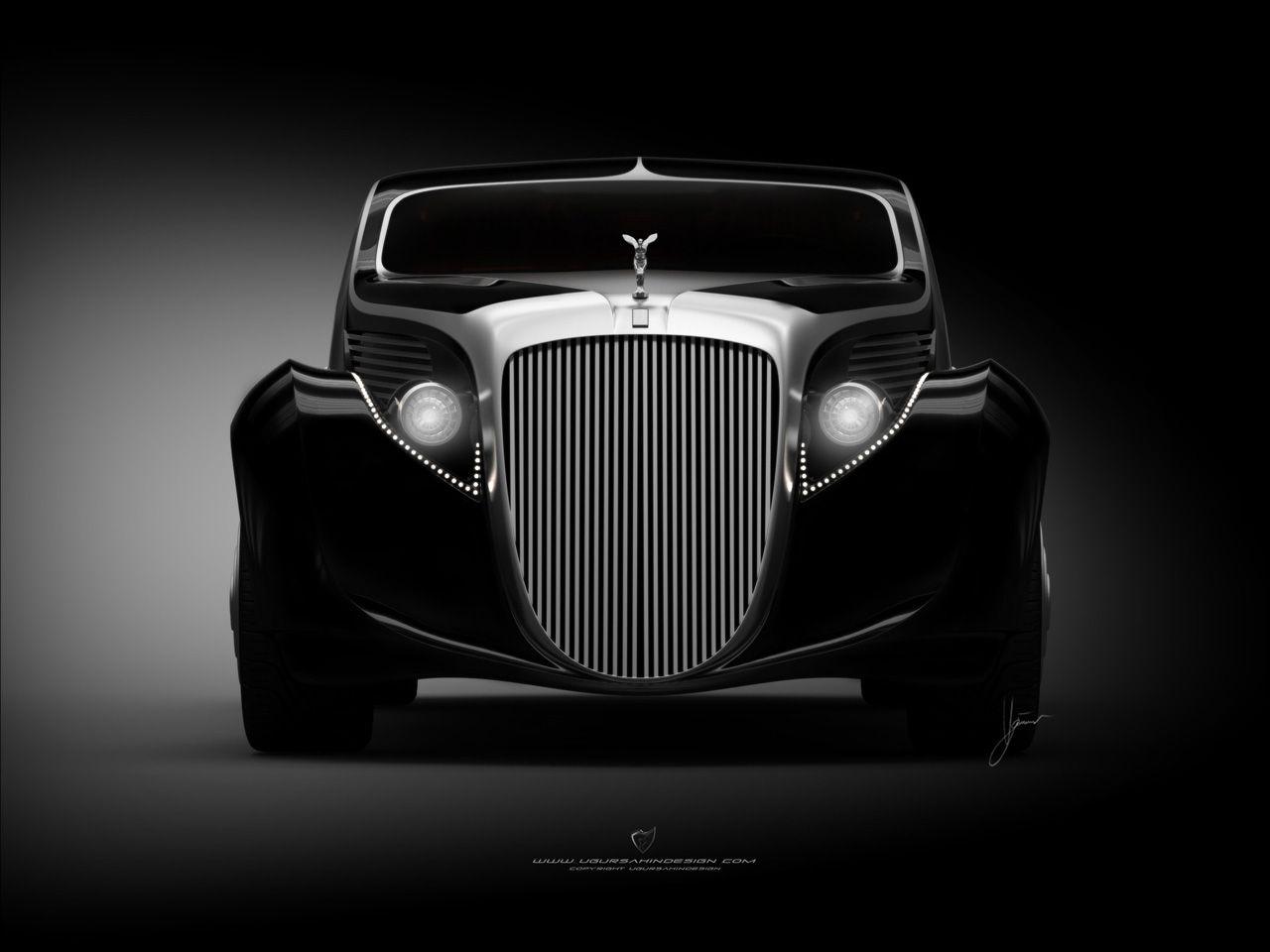 Black Rolls Royce Wallpaper