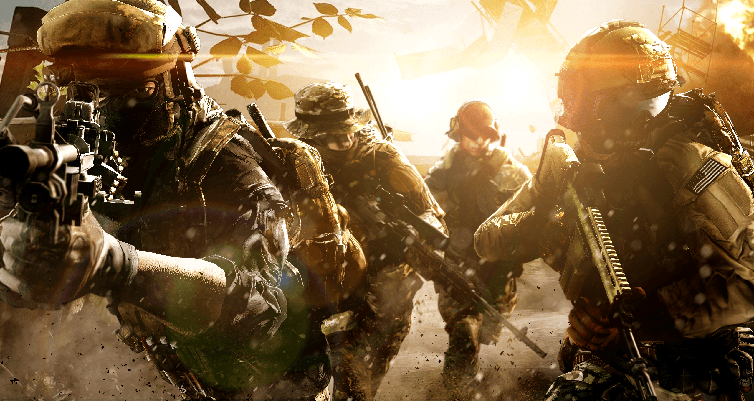 Battlefield Soldier, Military, Weapon Wallpaper HD / Desktop