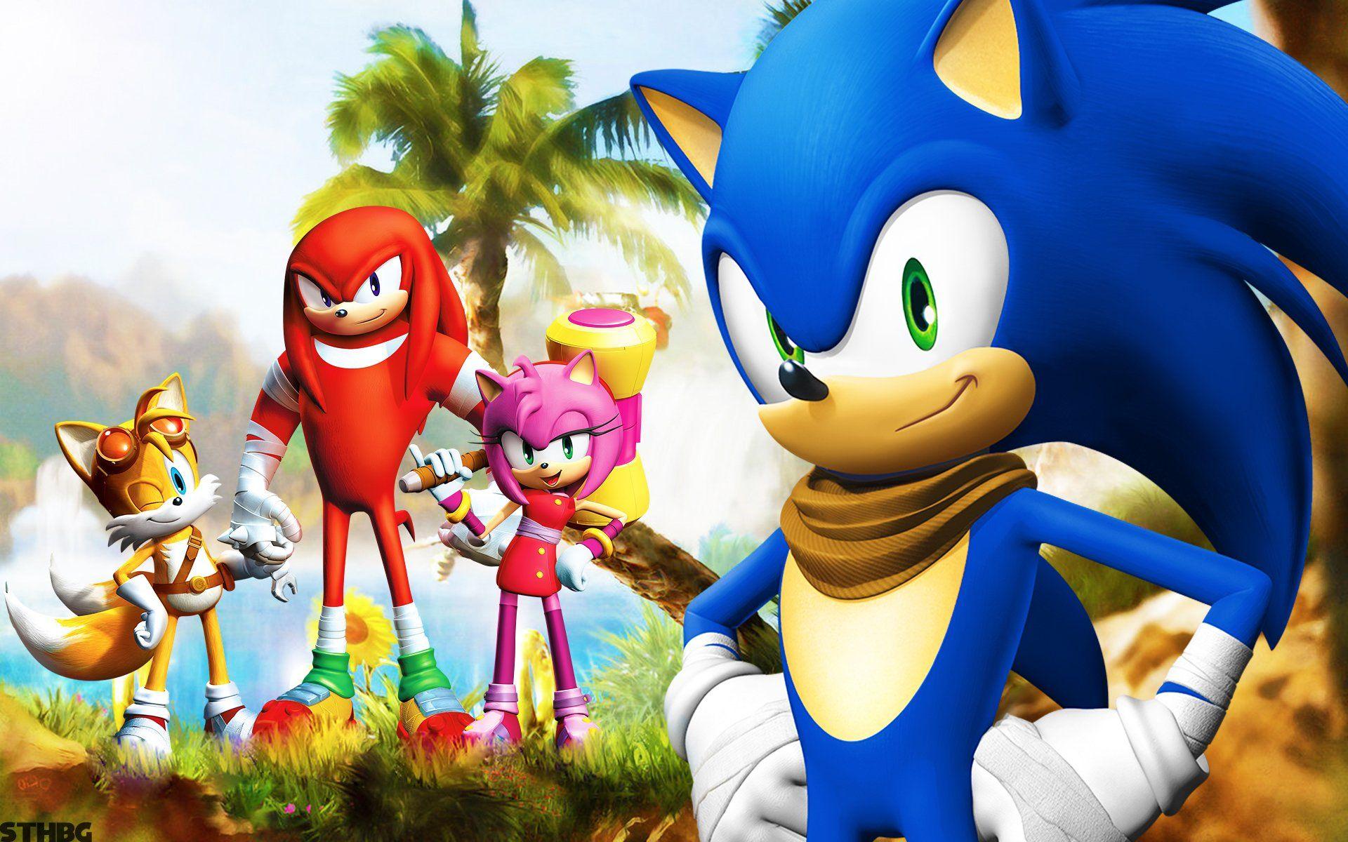 Sonic, Sonic the Hedgehog 2, Knuckles the Echidna, Sonic the Hedgehog, HD  wallpaper