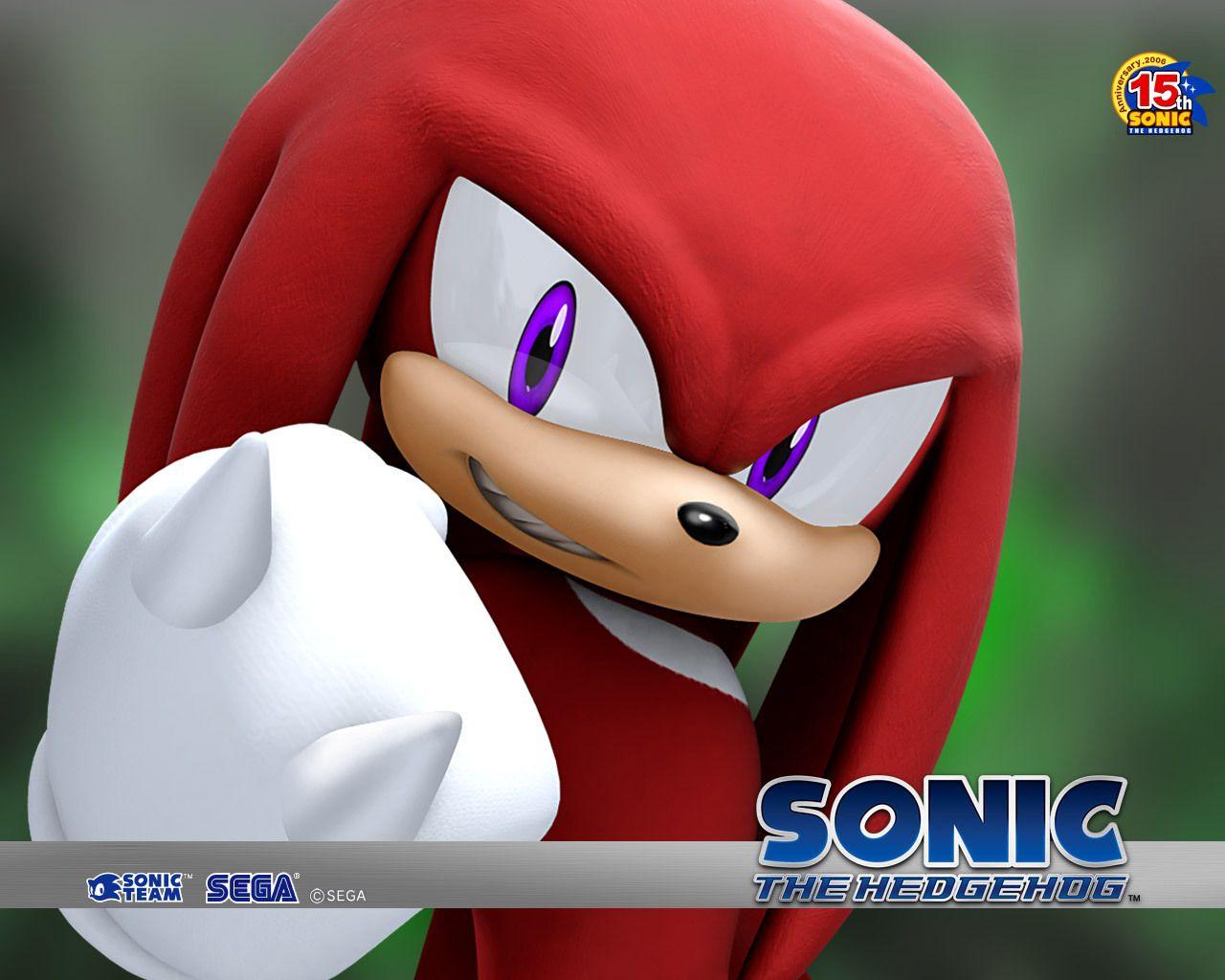 Sonic the hedgehog - Knuckles the echidna HD wallpaper