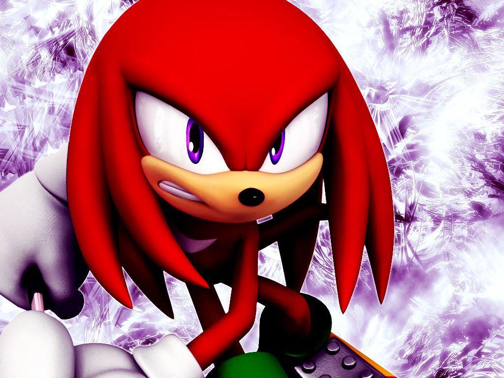 Knuckles the Echidna In Black Background HD Sonic Wallpapers  HD Wallpapers   ID 48462