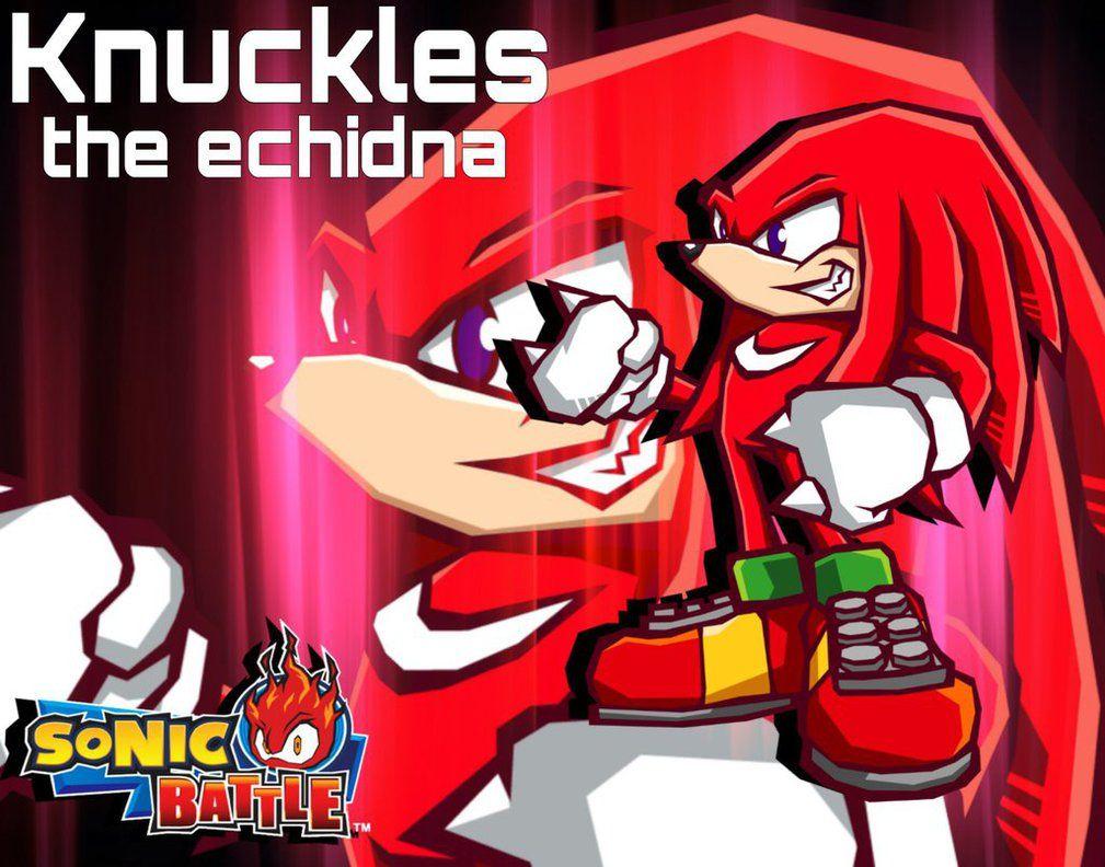 Knuckles The Echidna Wallpaper By Nin Gamer