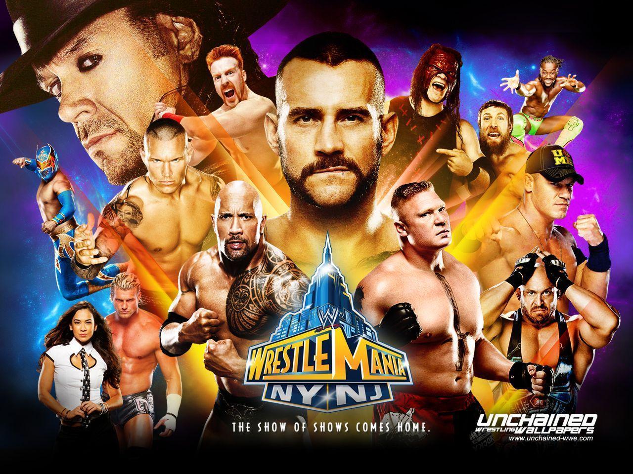 WWE Wrestlemania Wallpapers Wallpaper Cave