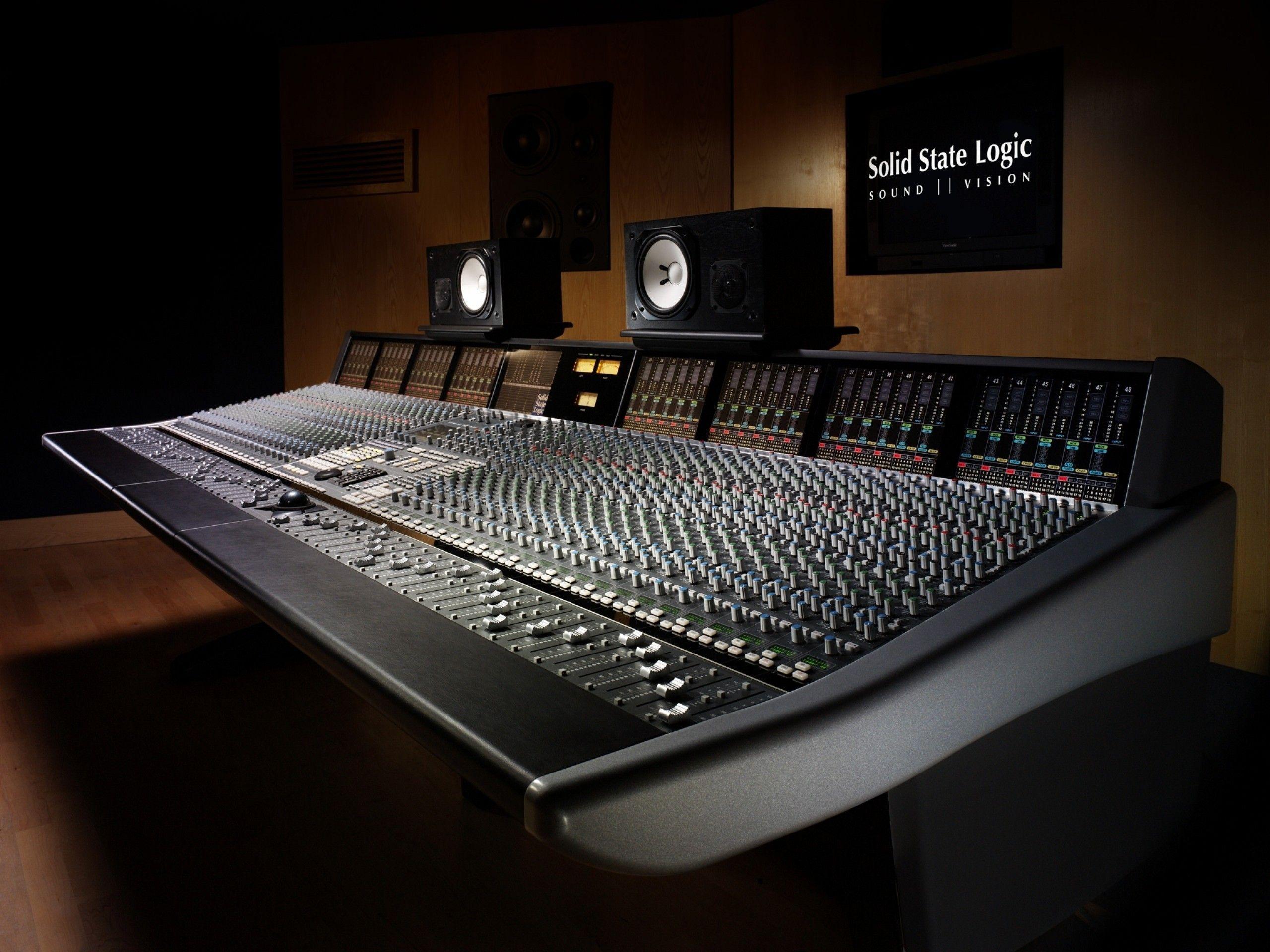 Mixing Console Computer Wallpaper, Desktop Background