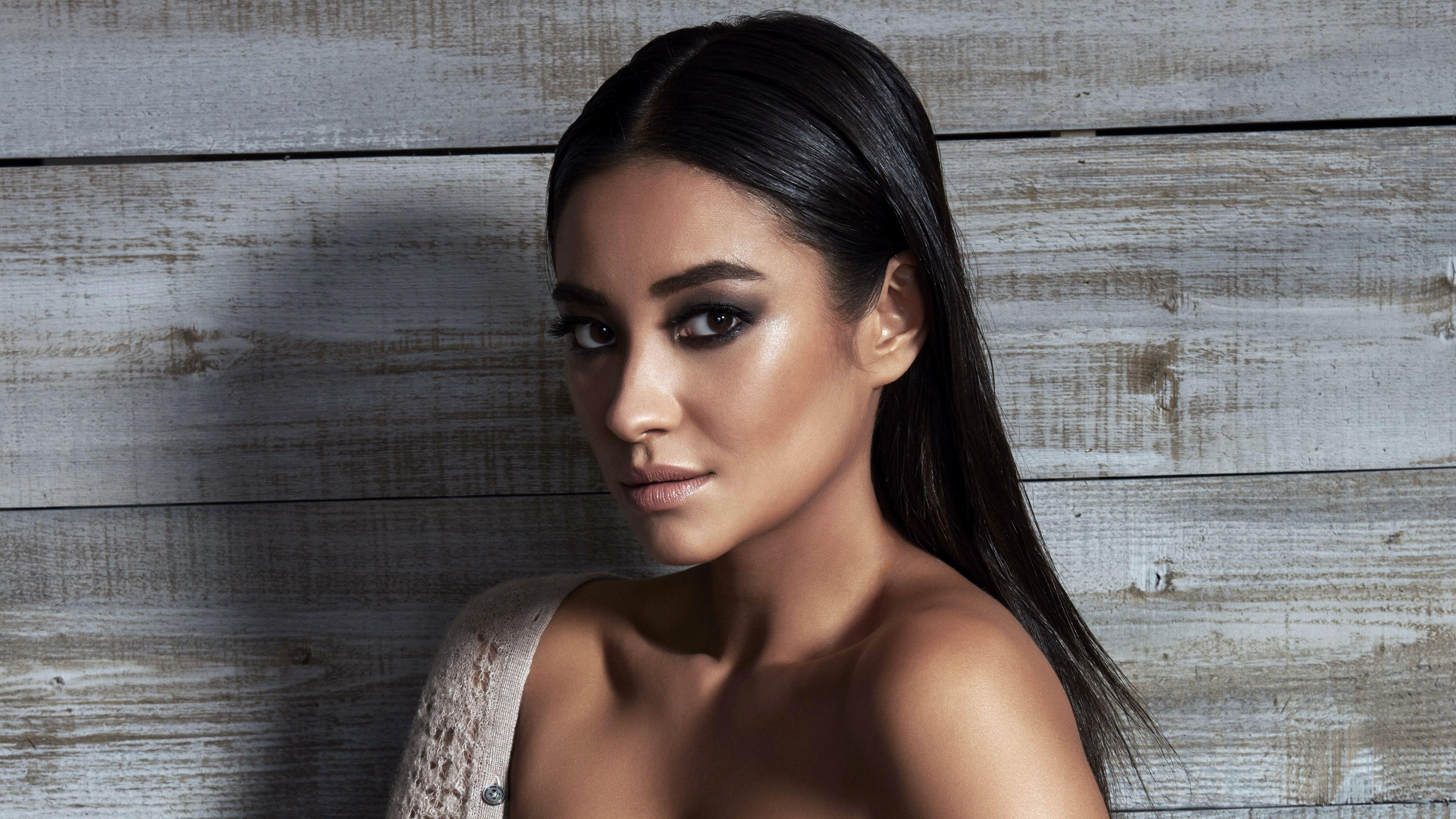 Wallpaper Shay Mitchell, Canadian actress, 5K, Celebrities