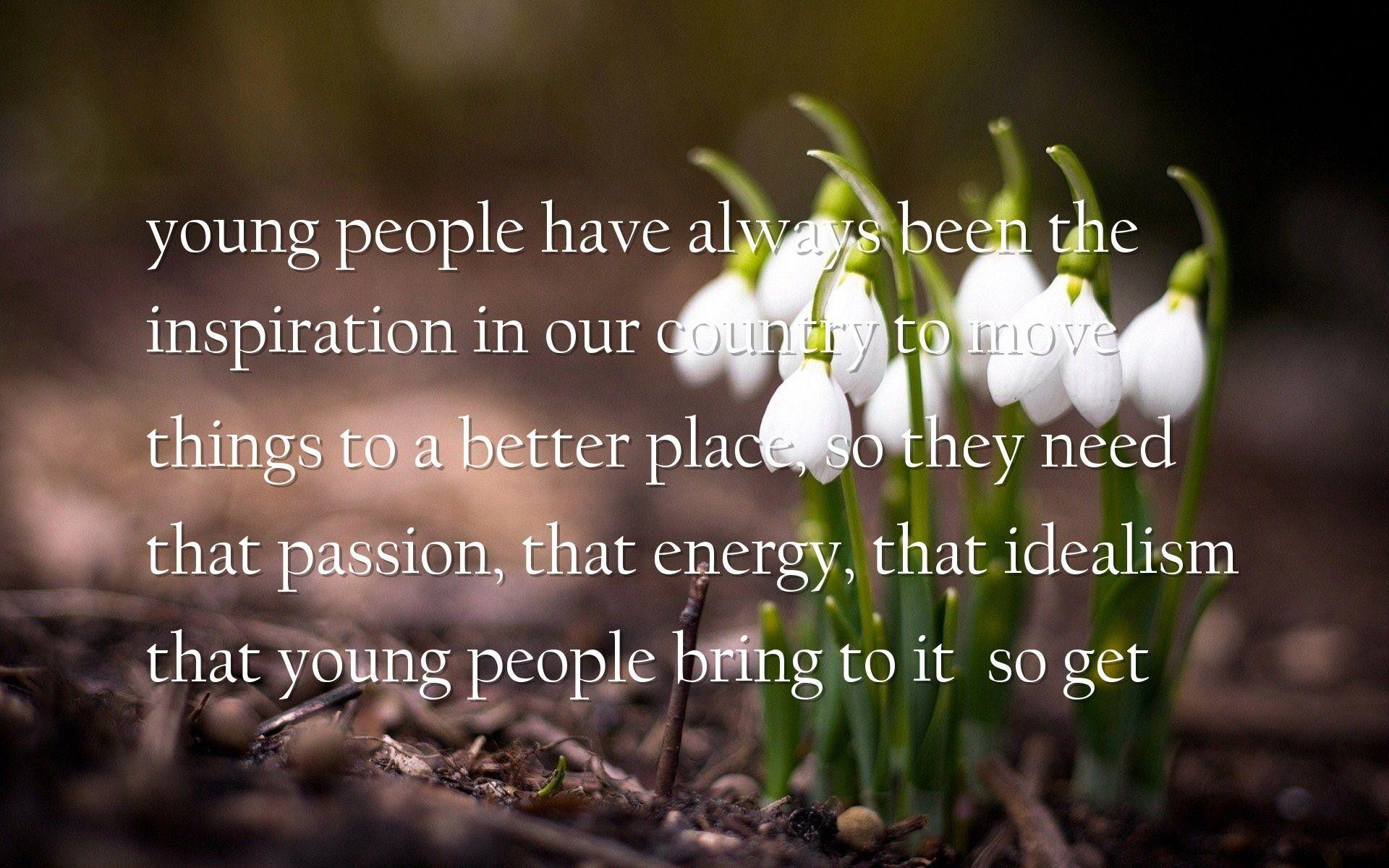 people, young Quotes Wallpaper people have always been