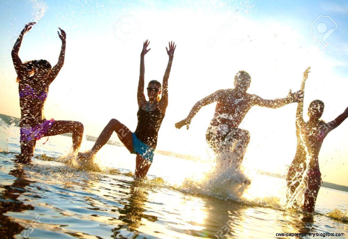 Summer Beach People