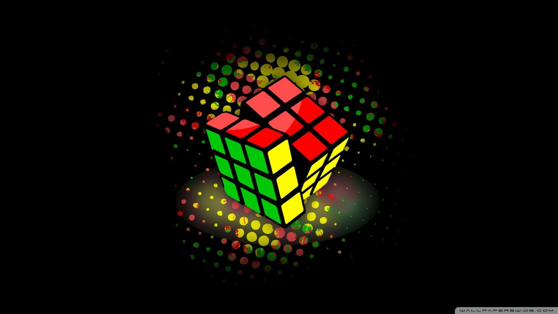 Rubiks Cube HD desktop wallpaper, High Definition