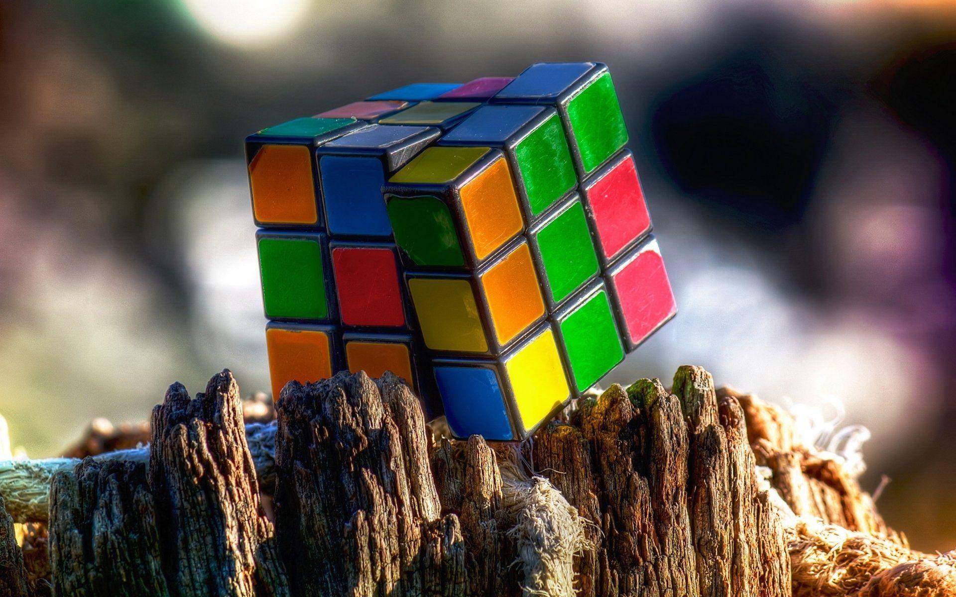 Rubik's Cube Full HD Wallpapers and Backgrounds Image.