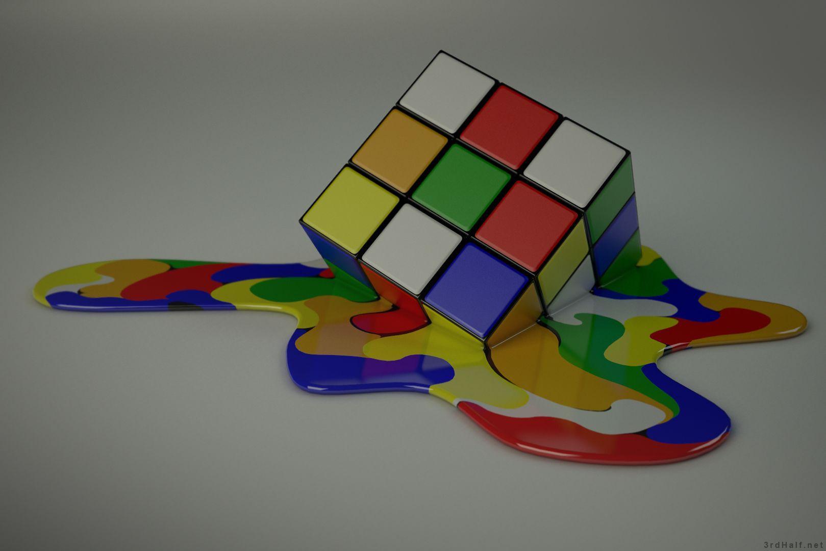 Rubik's Cube Wallpaper HD for Desktop Background. iPhone. iPad