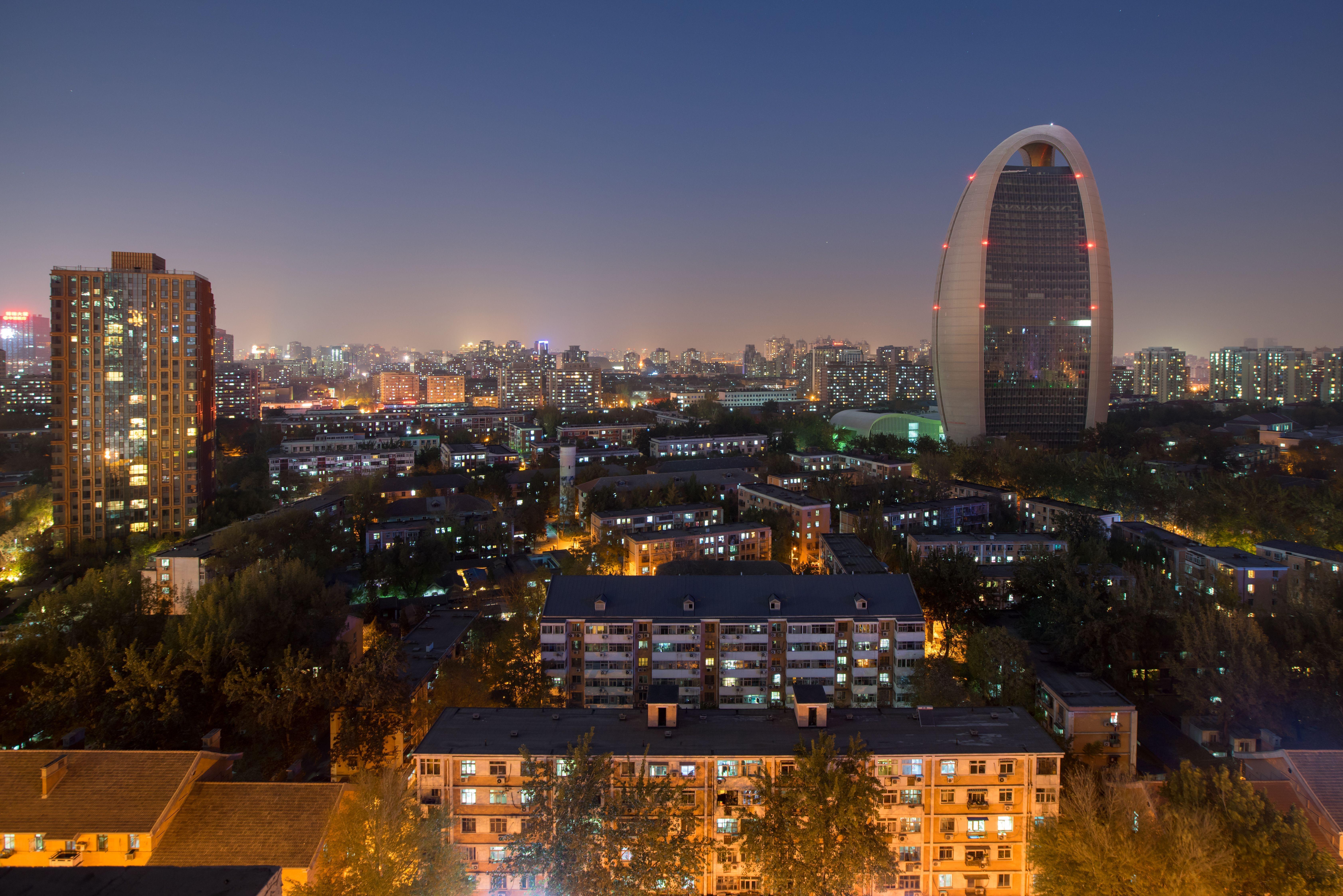 Beijing's Eastern Skyline 5k Retina Ultra HD Wallpaper