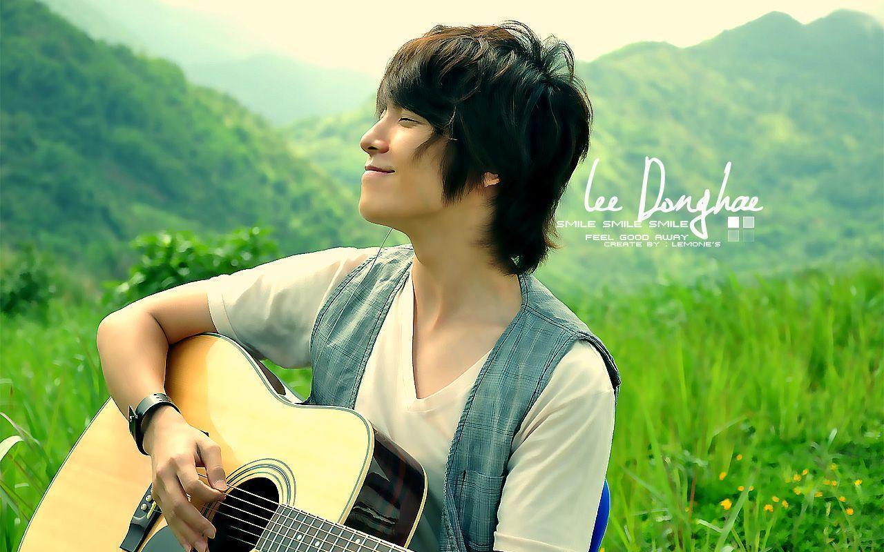 fresh guitar. Lee Donghae. Guitar and Fresh
