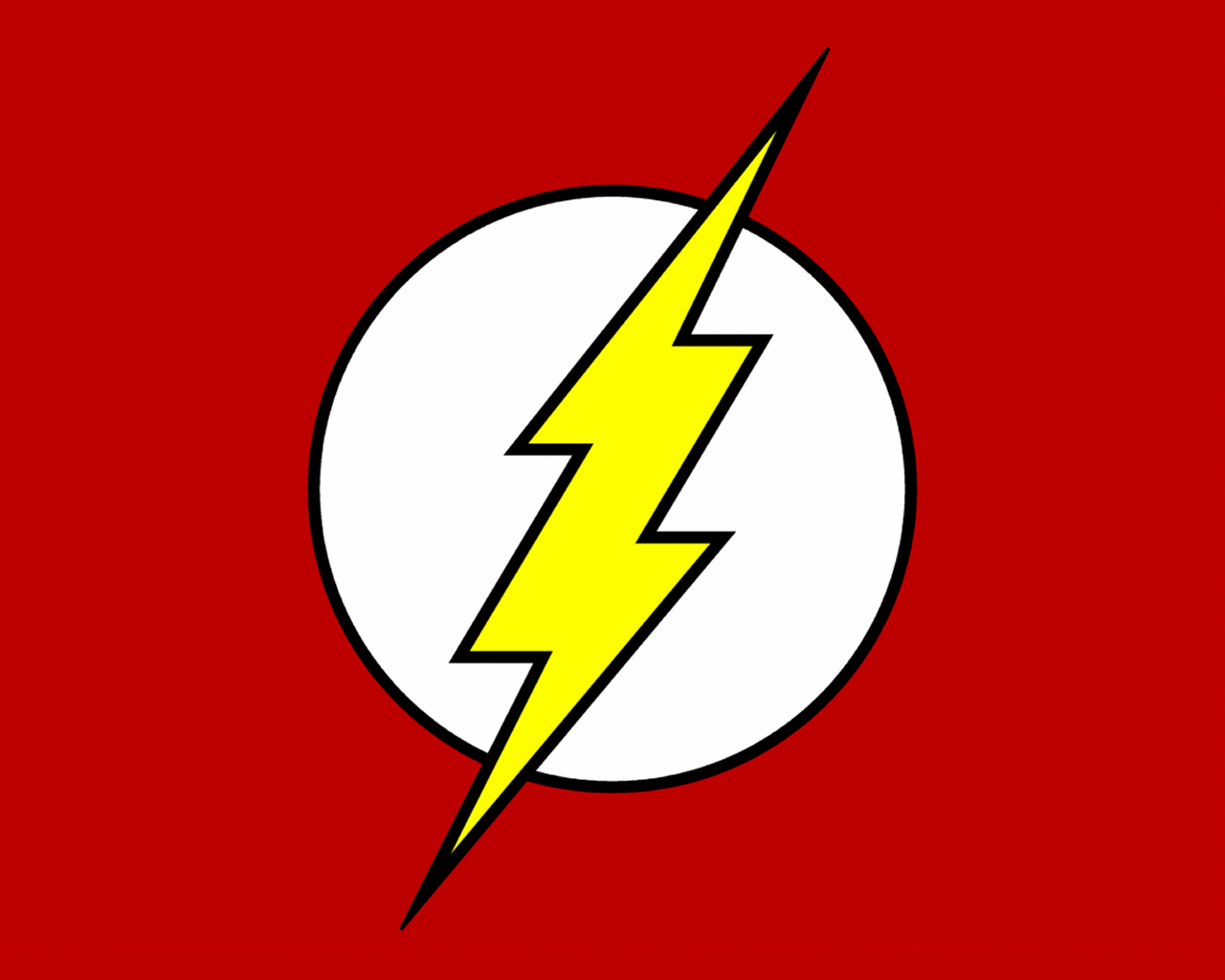 The Flash Symbol Wallpaper