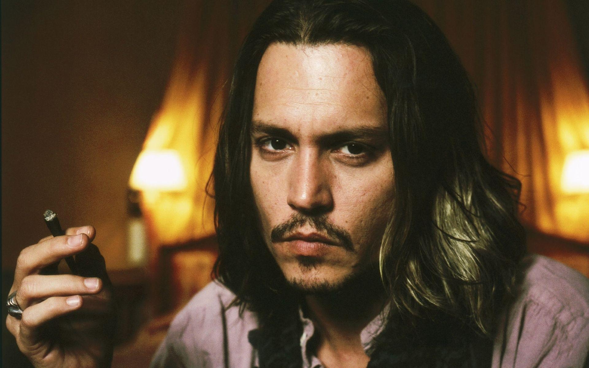 Johnny Depp Actor Cigar Picture HD Wallpaper. SMOKE