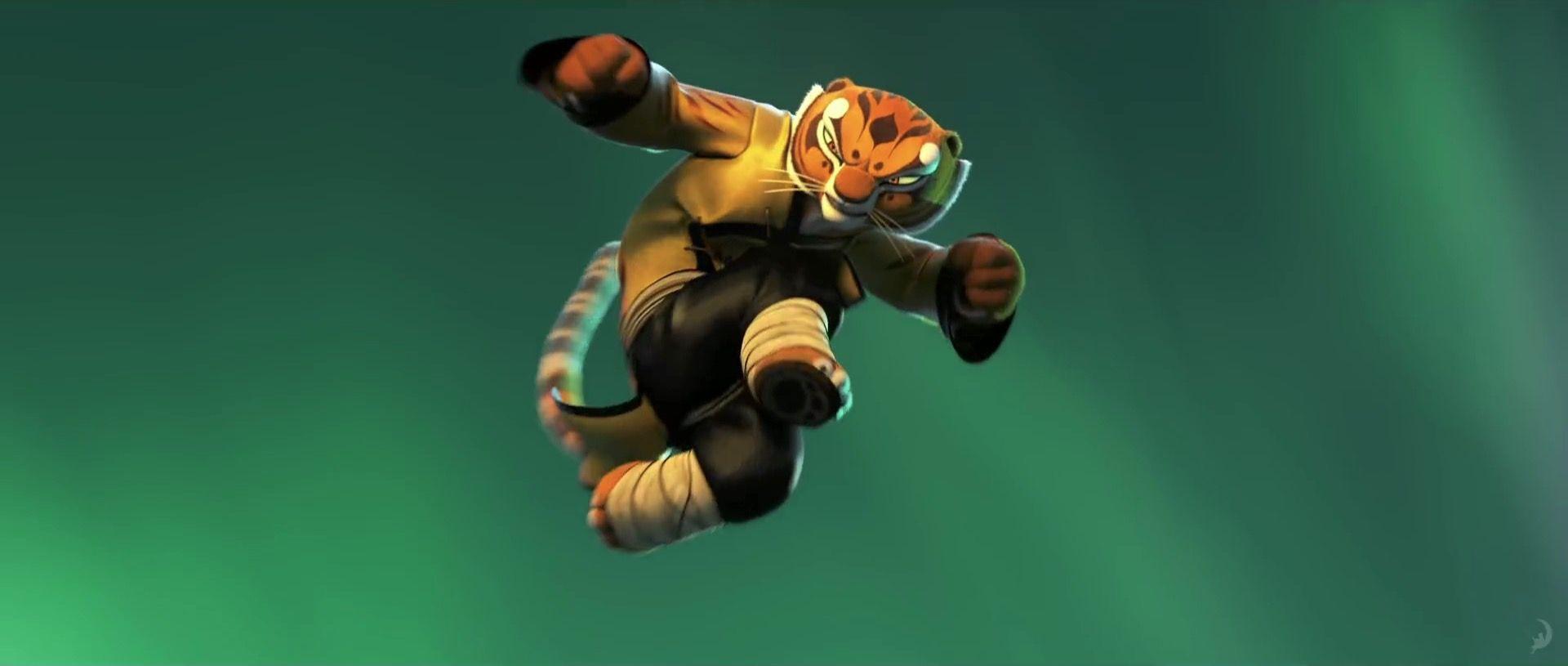 Tigress from Kung Fu Panda 3 Desktop Wallpaper