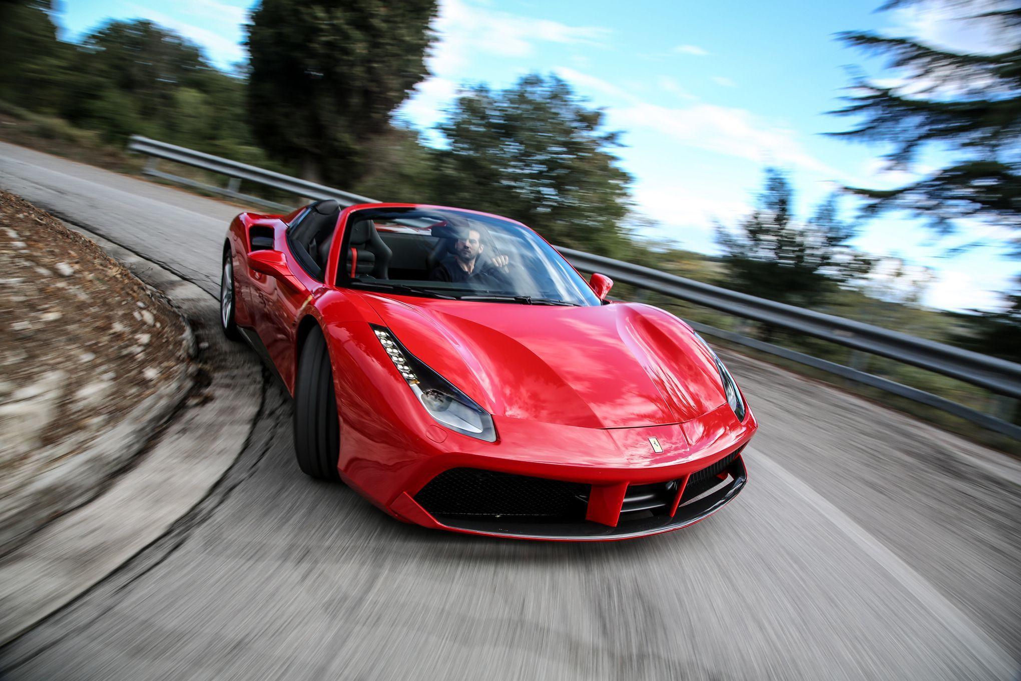 Ferrari 488 Spider Wallpaper Image Photo Picture Background