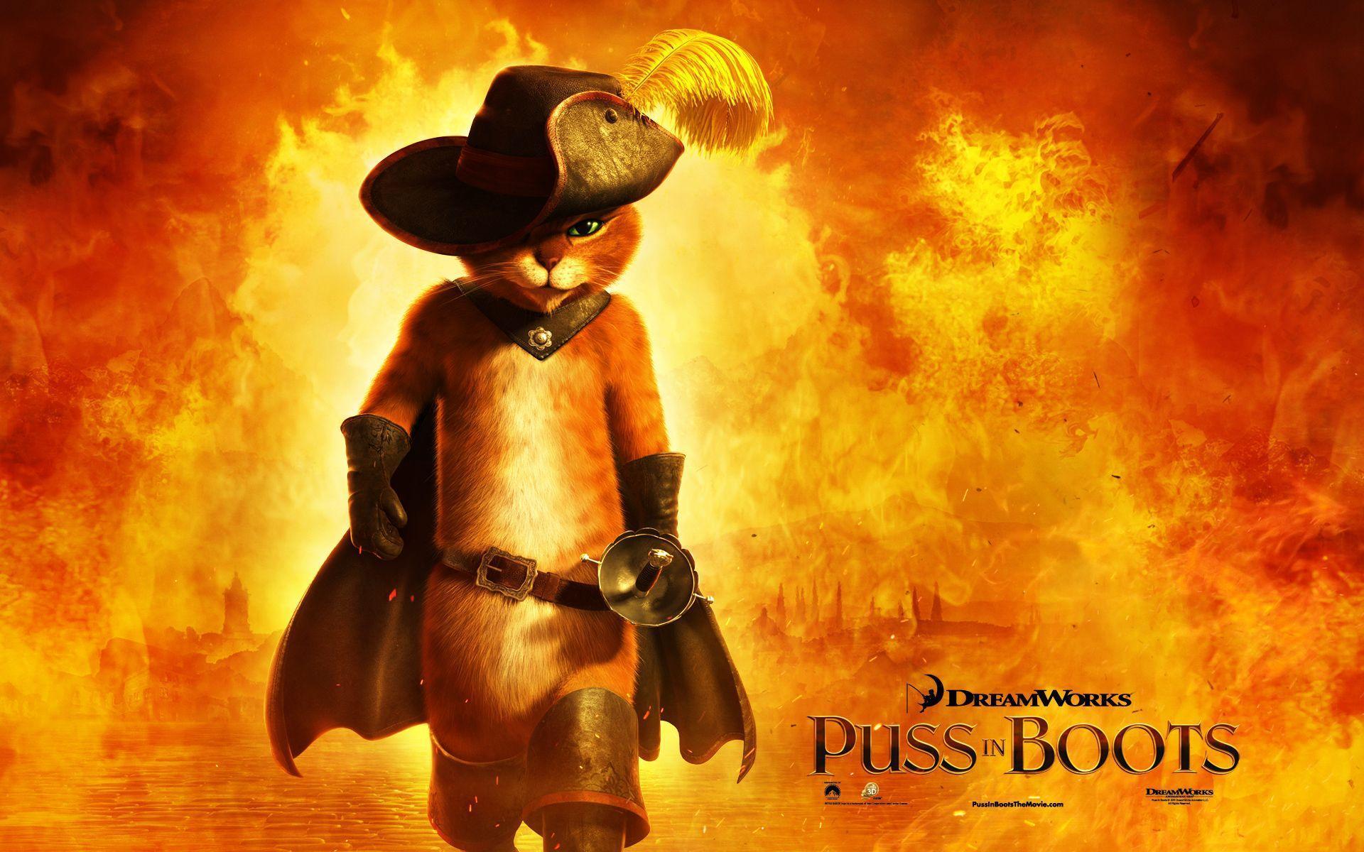 Puss in Boots Movie Wallpaper
