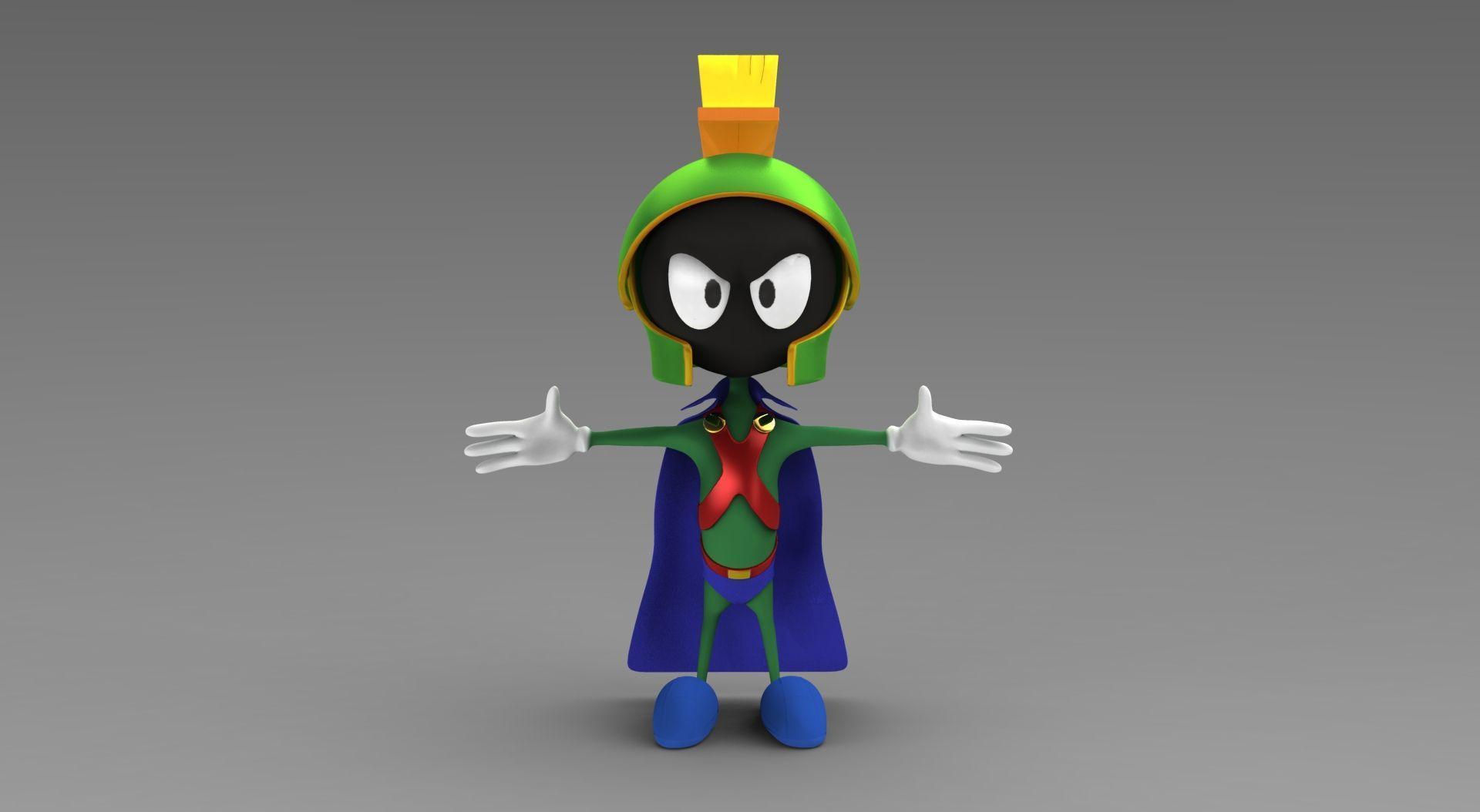 MARVIN THE MARTIAN looney tunes d wallpaperx1054