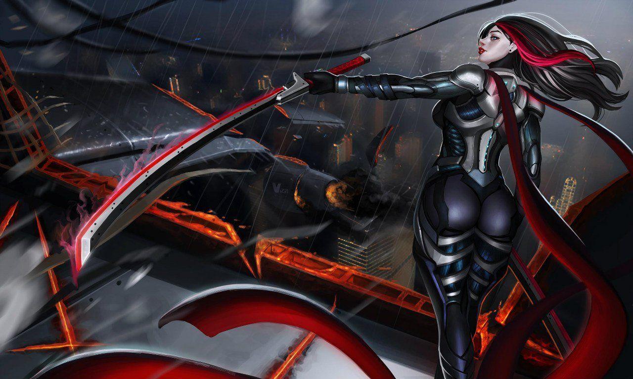 Fiora wallpaper/ skin idea