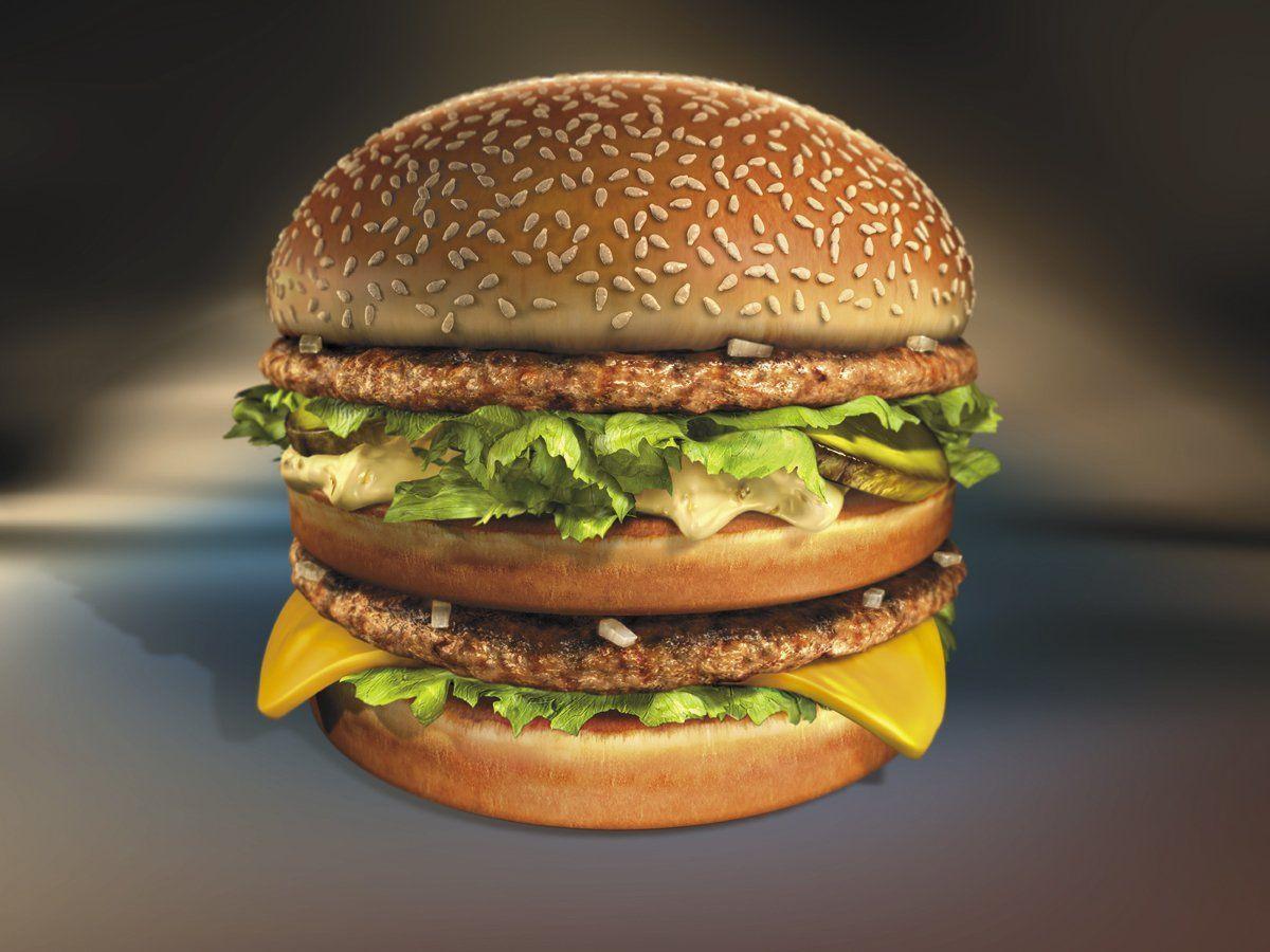 Burger HD Wallpaper
