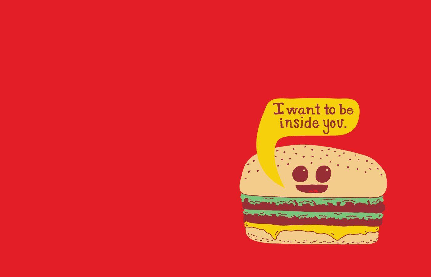 Burger HD Wallpaper