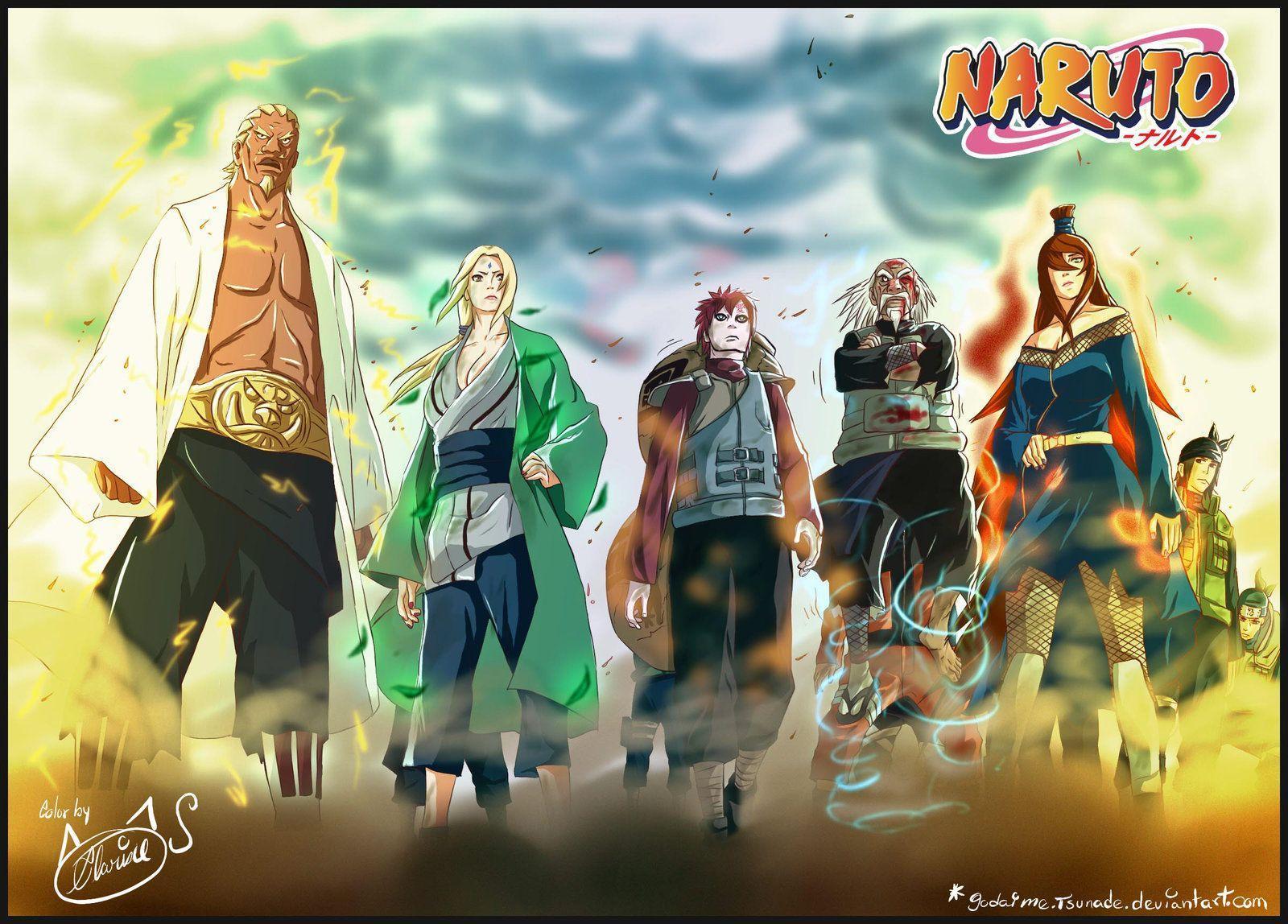 Naruto Shipuden Hokage Wallpaper HD