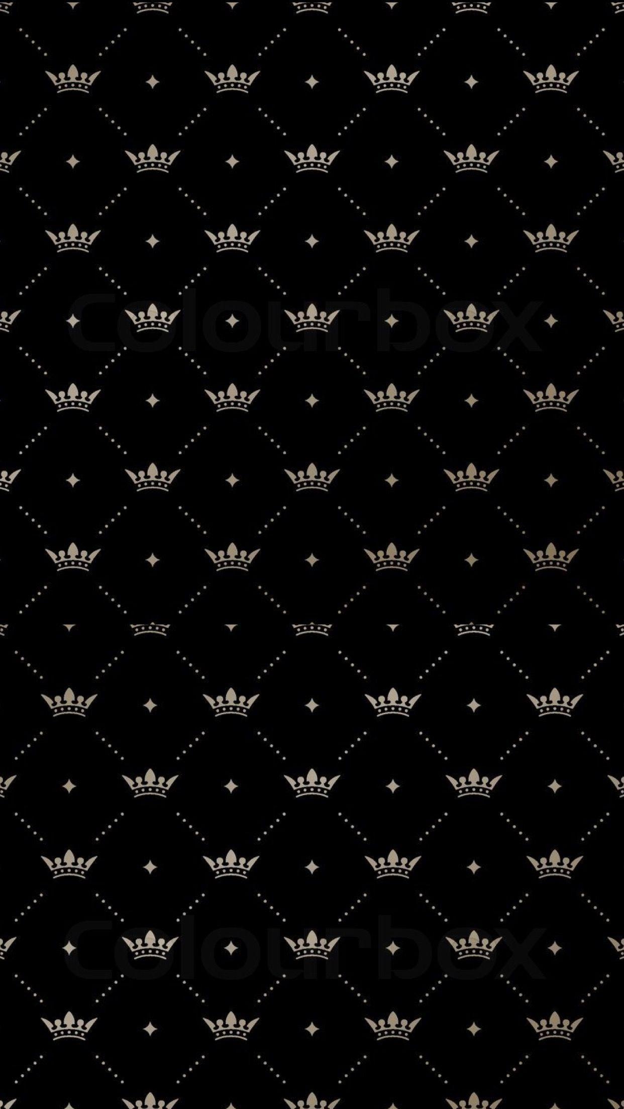 Crowns. Wallpaper background