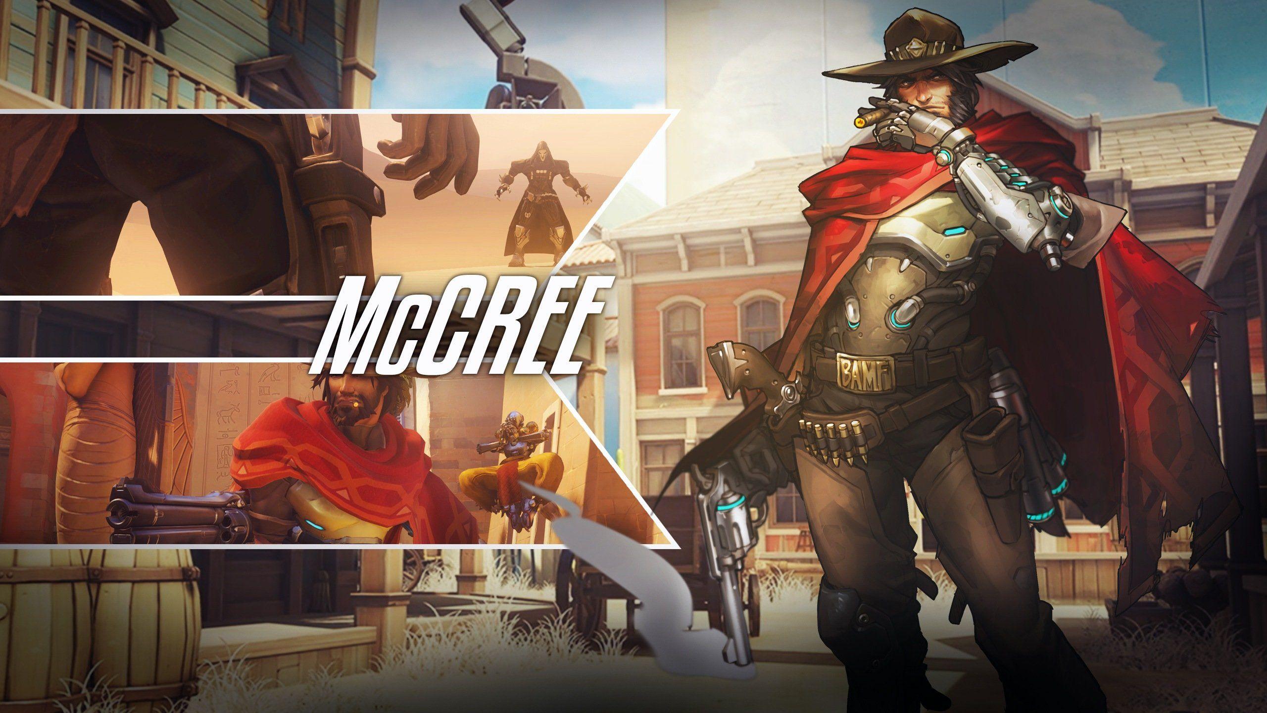 McCree (Overwatch) HD Wallpaper