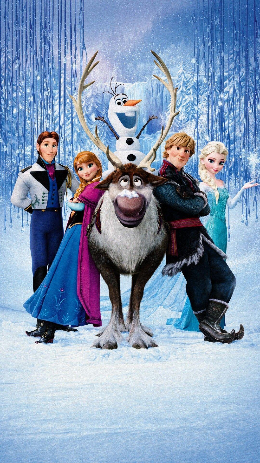 13 hd disney frozen wallpapers for mobile phone 1080x1920