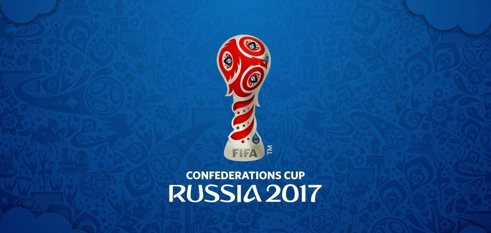 FIFA Confederations Cup 2017 Logo Image. FIFA Confd Cup Live