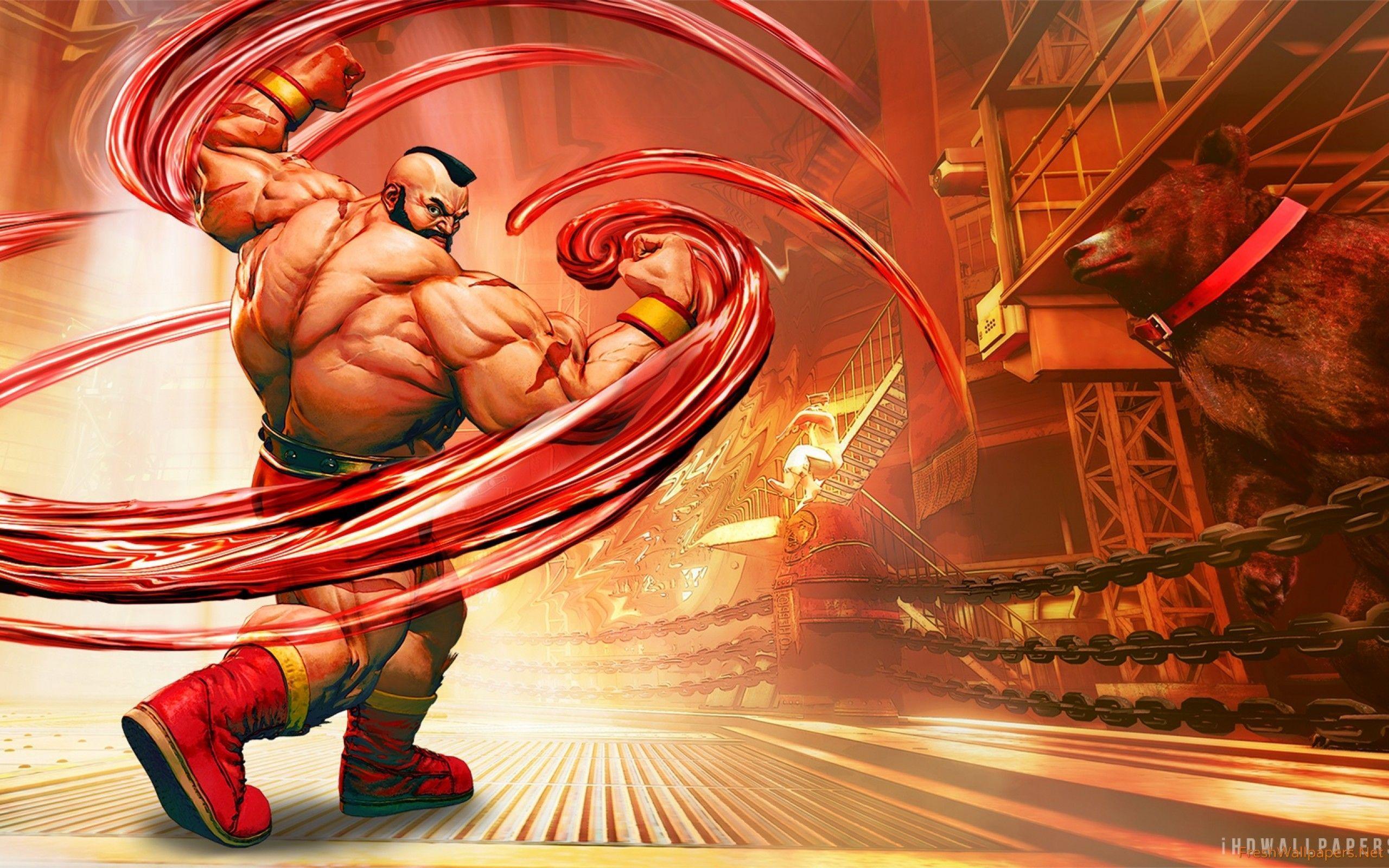 Zangief Street Fighter V wallpaper