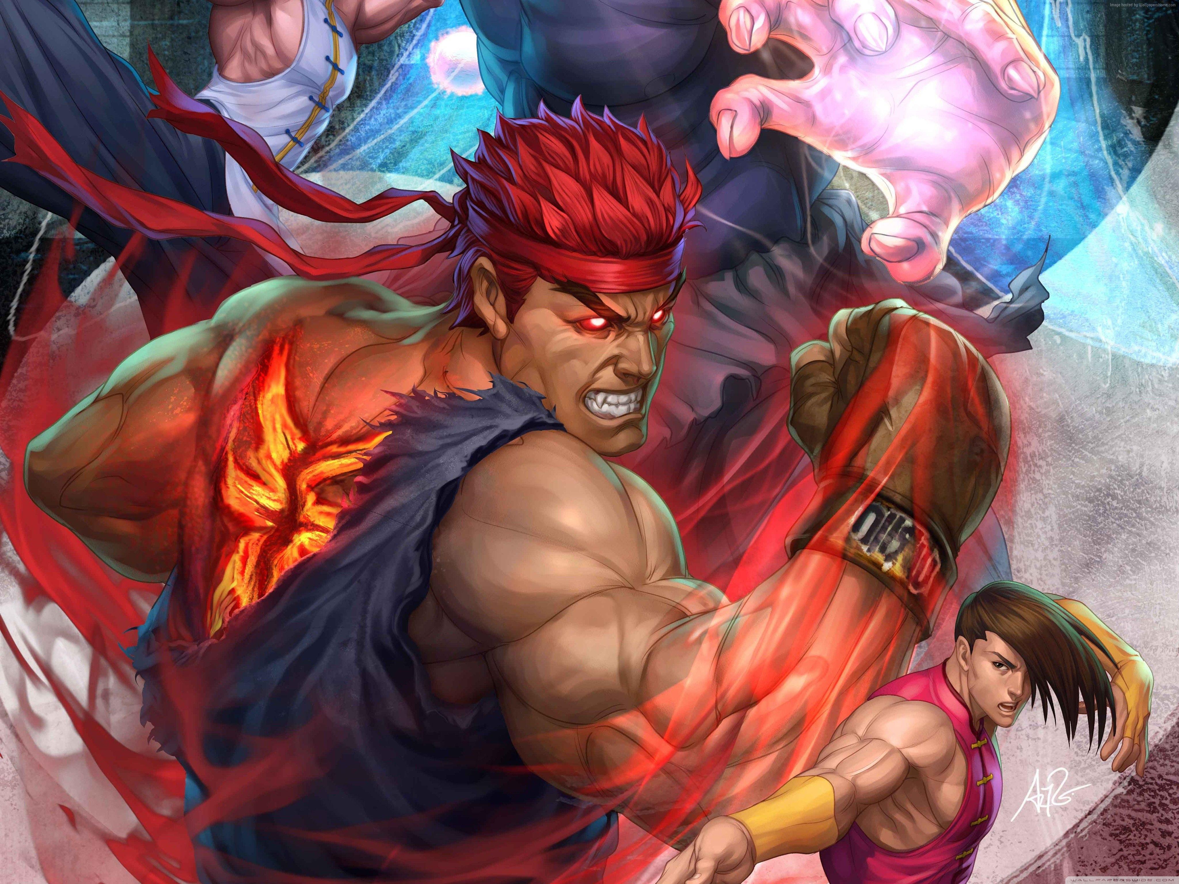 Wallpaper Street Fighter V, SF fighting, game, Best Games 2015