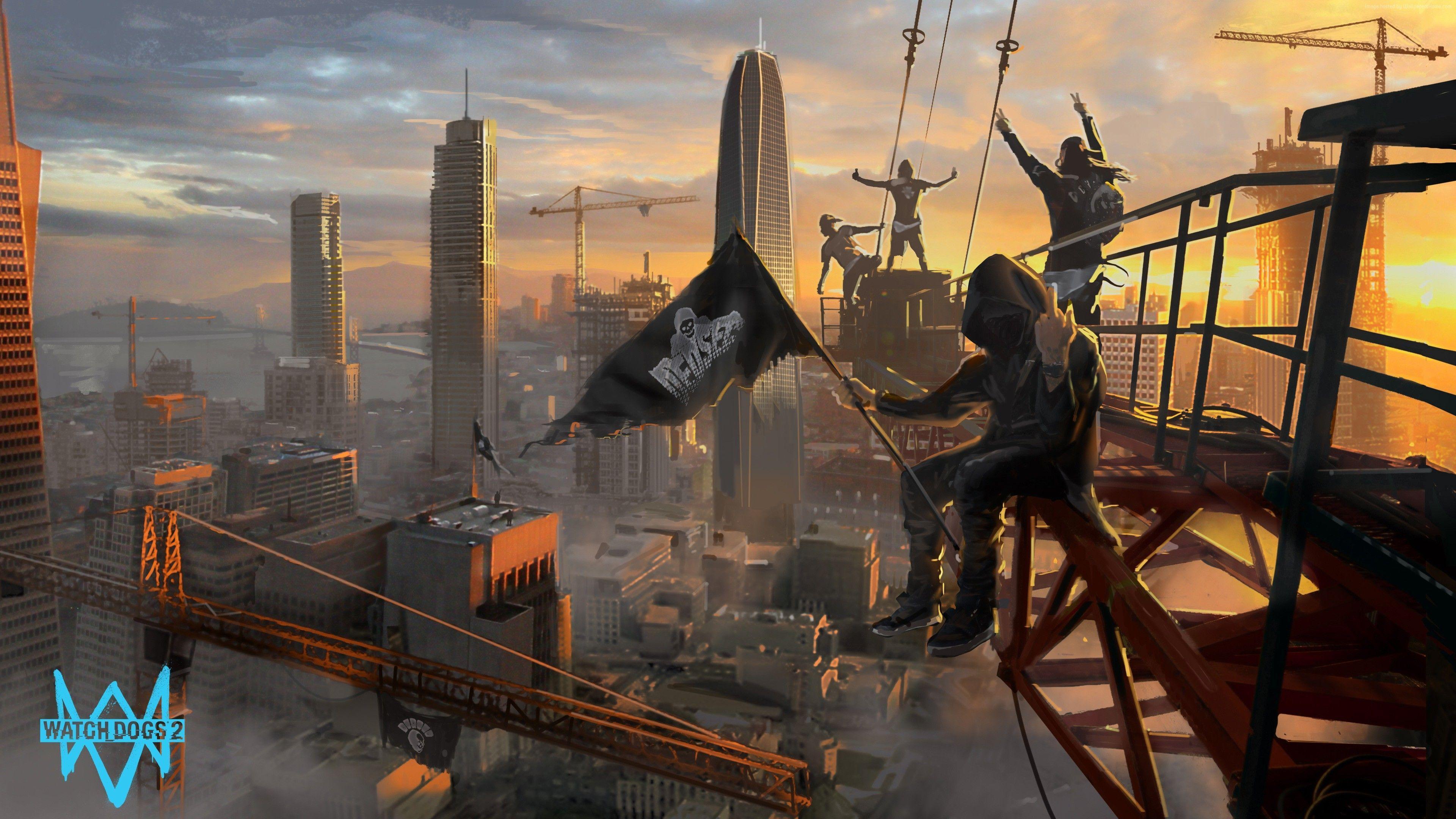 Wallpaper Watch Dogs PC, PlayStation PlayStation Xbox 360