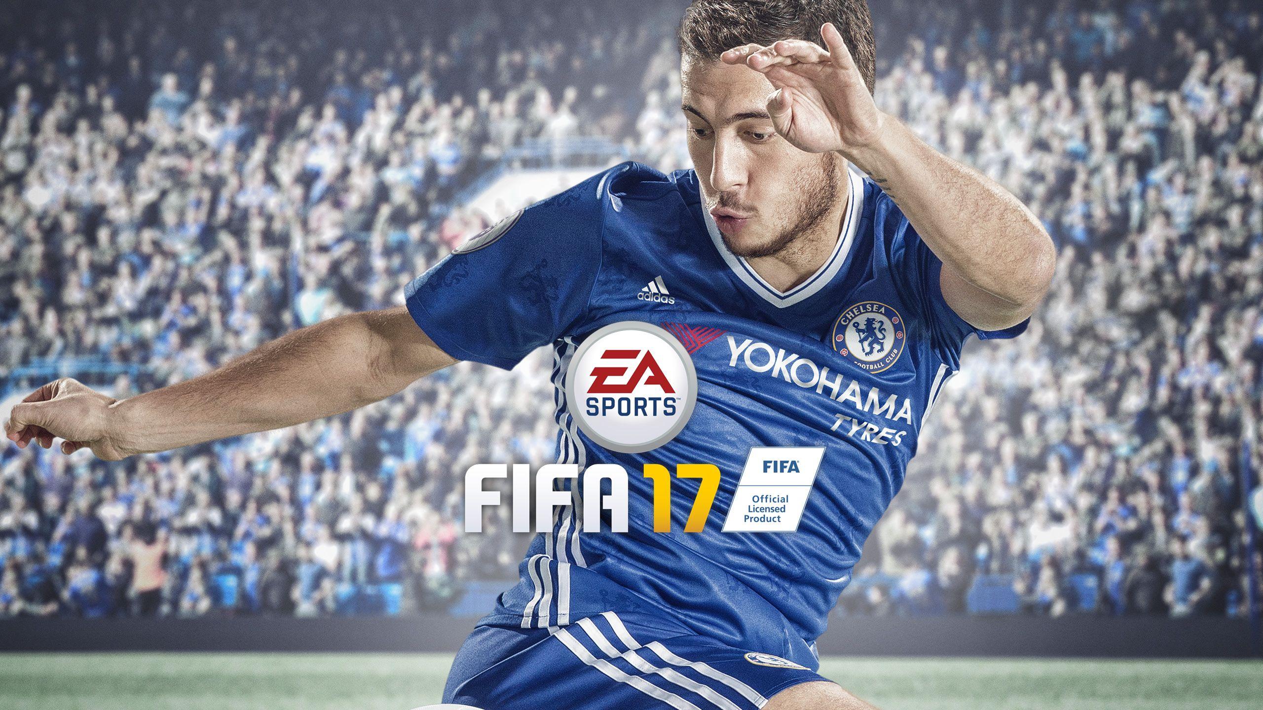 Wallpaper Eden Hazard, FIFA EA Sports, Football game, HD, Games