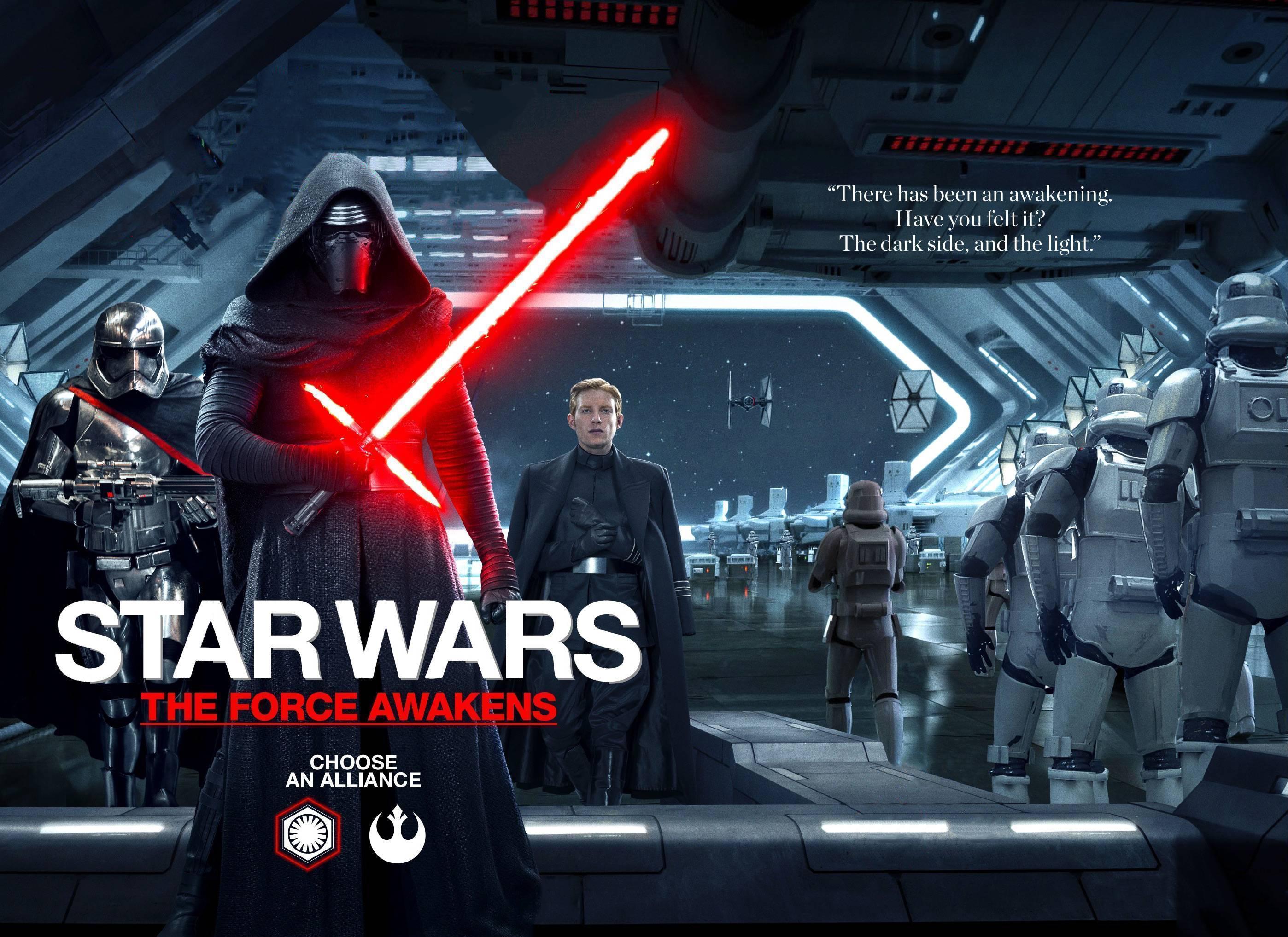 The Force Awakens Poster Wallpaper, Force Awakens Poster PC