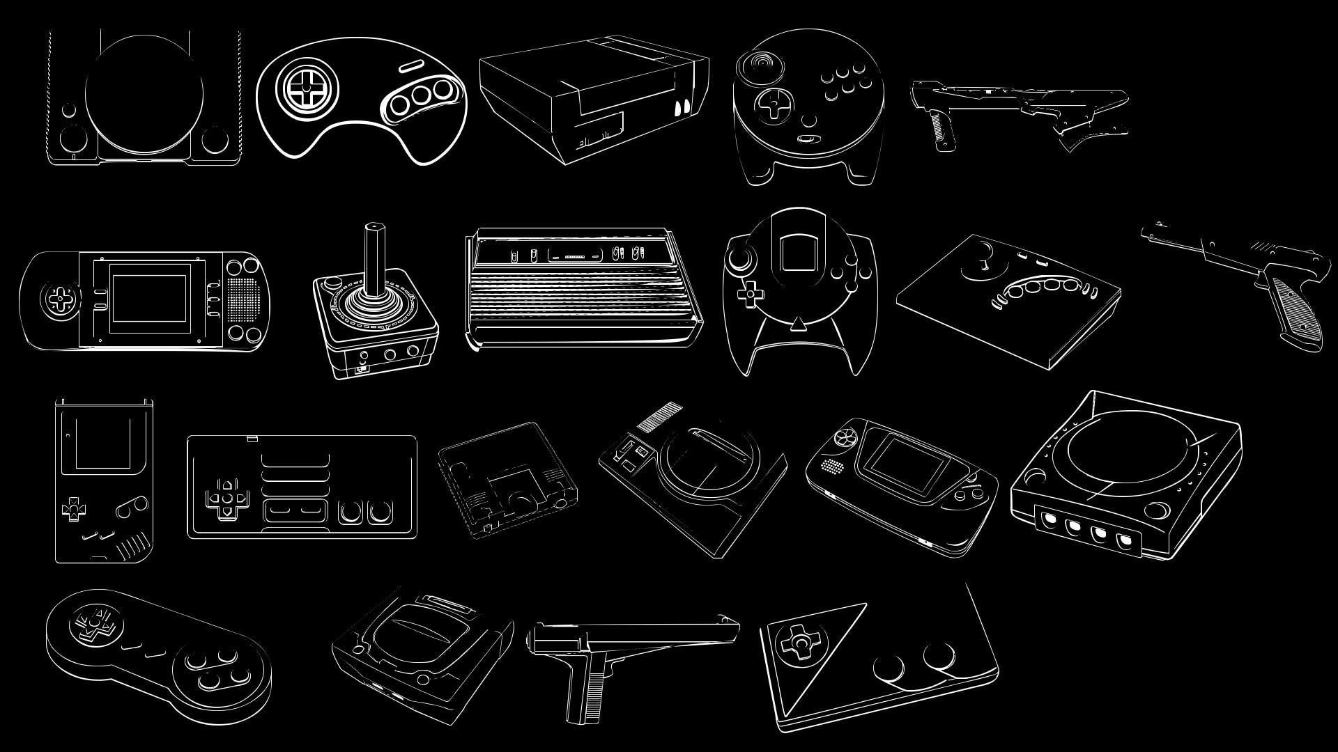 Atari commodore 64 dreamcast gamer megadrive wallpaper