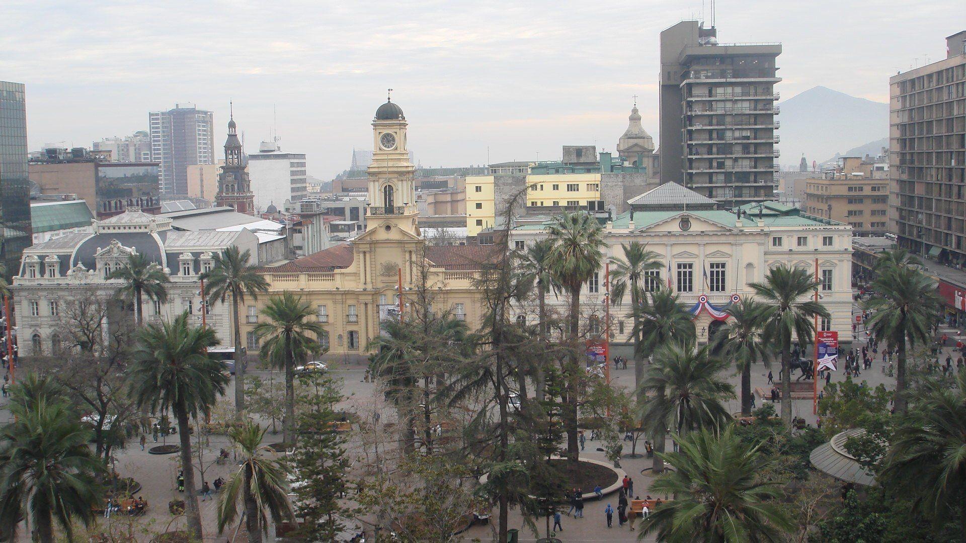 Plaza De Armas Santiago Chile Wallpaper