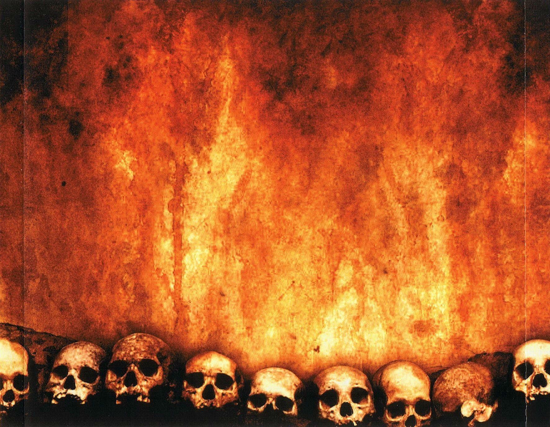 DEICIDE death metal heavy satanic dark evil skull wallpaper