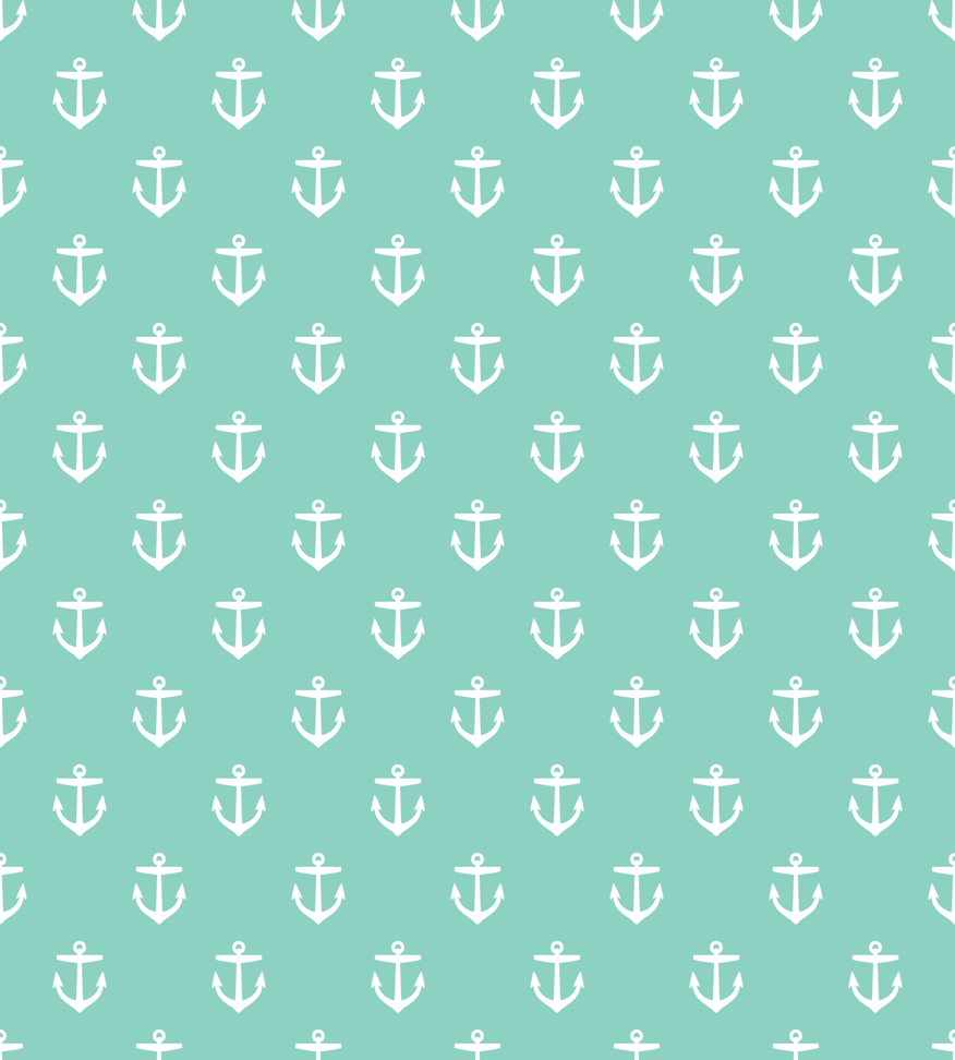 Aqua Anchors wallpaper