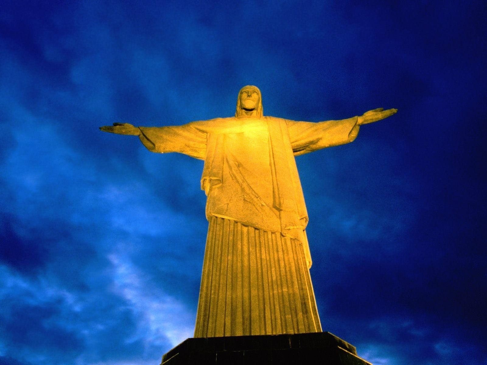 Brazil Rio De Janeiro statues Cristo Redentor Christ the Redeemer